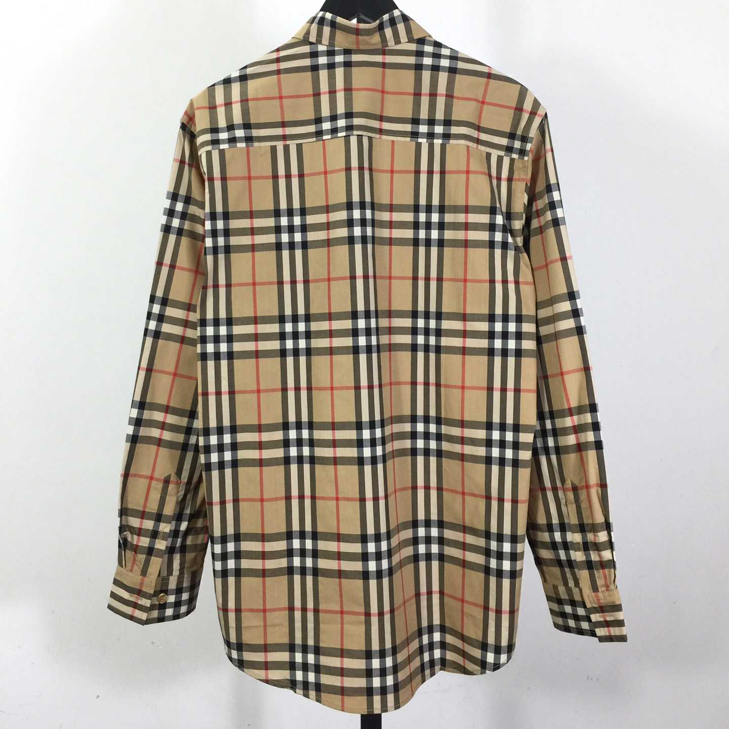 Burberry Check Cotton Shirt - FashionPlug
