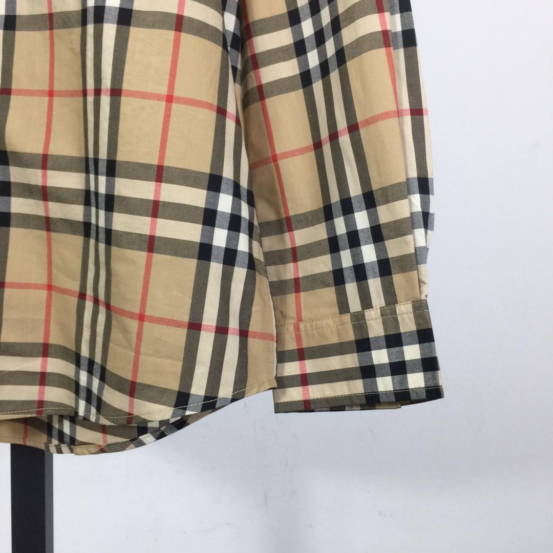 Burberry Check Cotton Shirt - FashionPlug