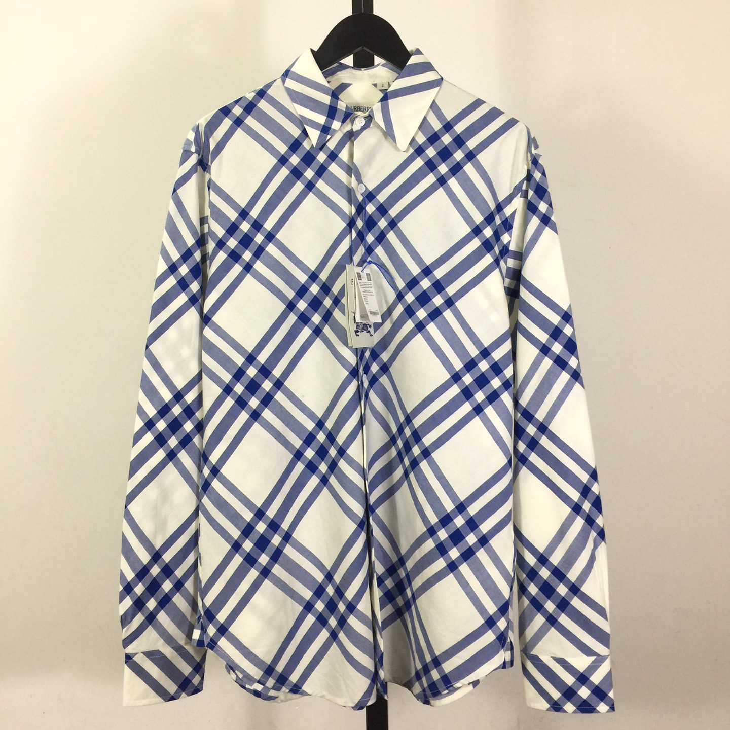 Burberry Check Cotton Shirt - FashionPlug