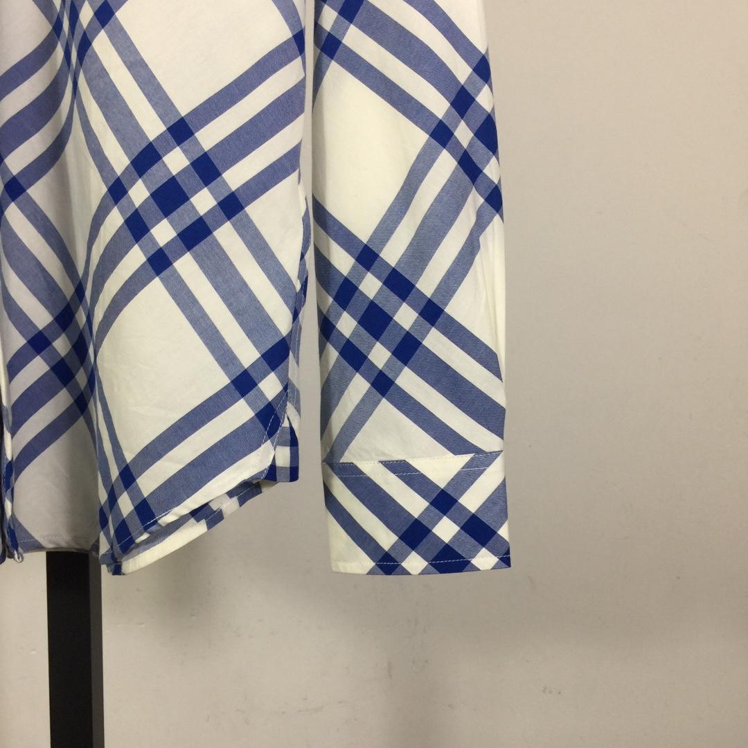 Burberry Check Cotton Shirt - FashionPlug