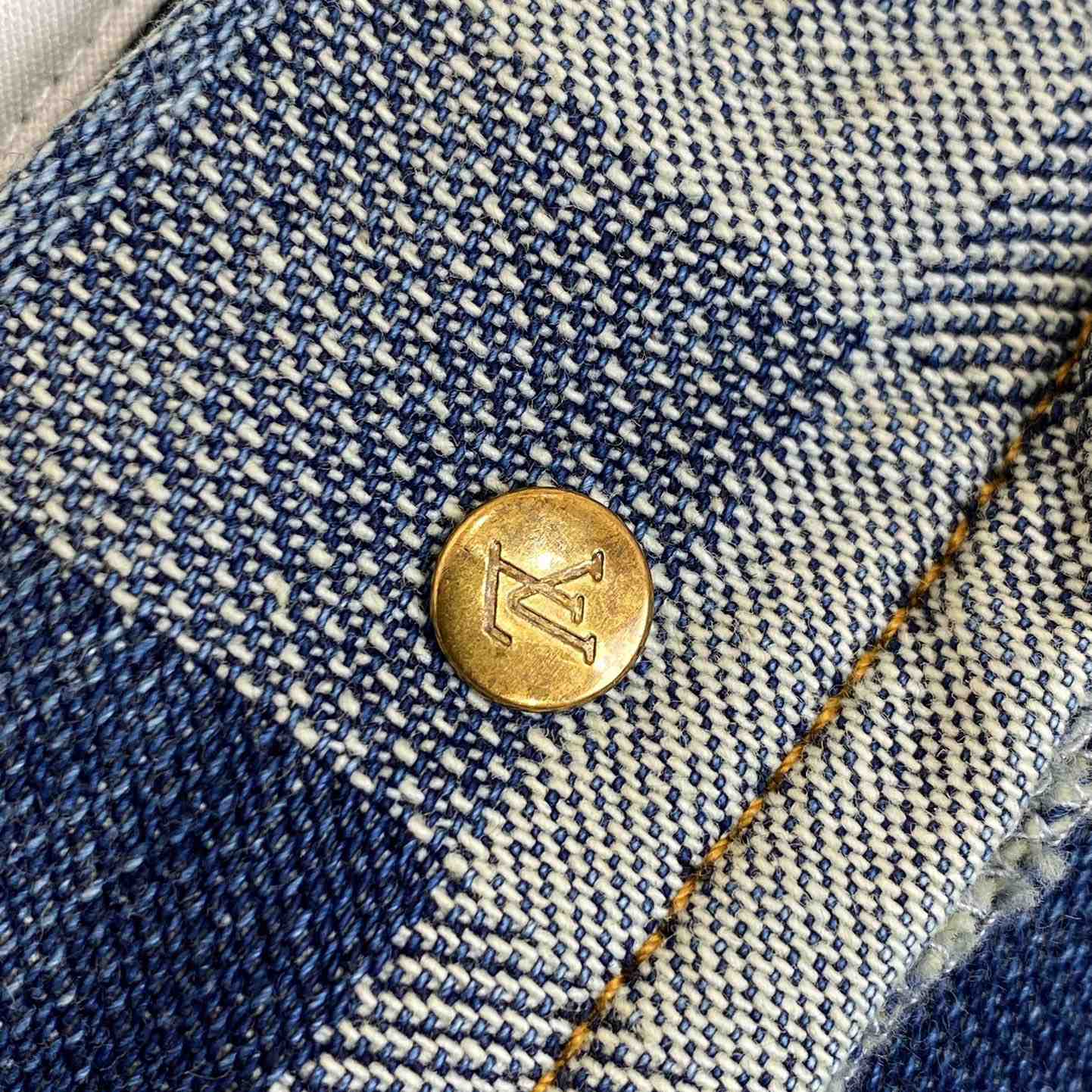 Louis Vuitton Damier Denim Pants - FashionPlug