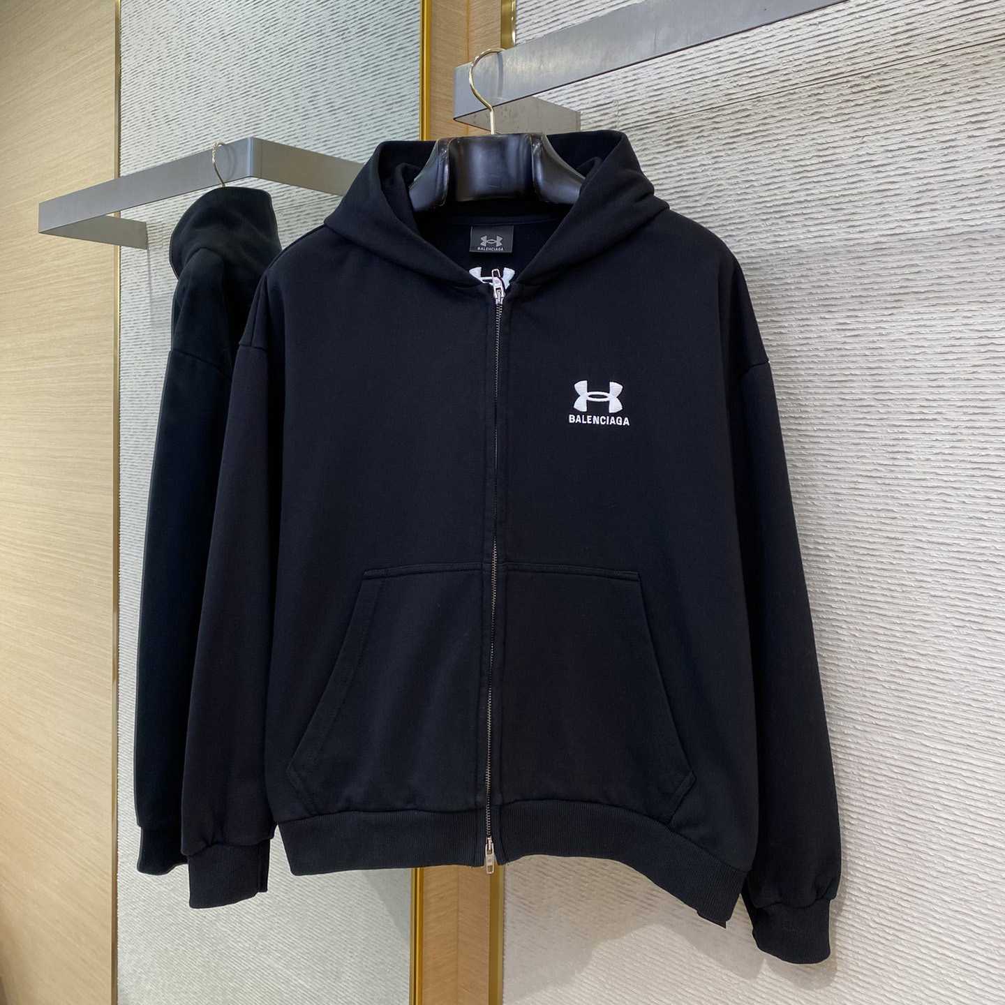 Balenciaga Under Armour® Zip-Up Hoodie Regular Fit - FashionPlug