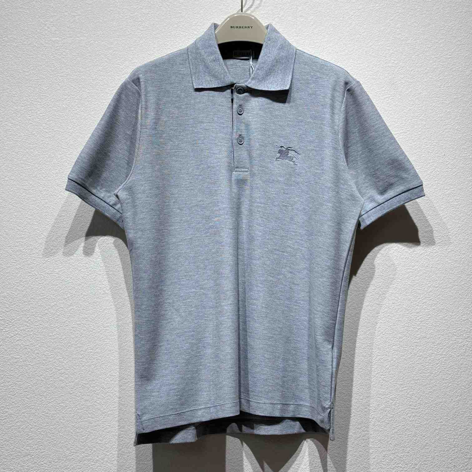 Burberry Cotton Polo Shirt - FashionPlug