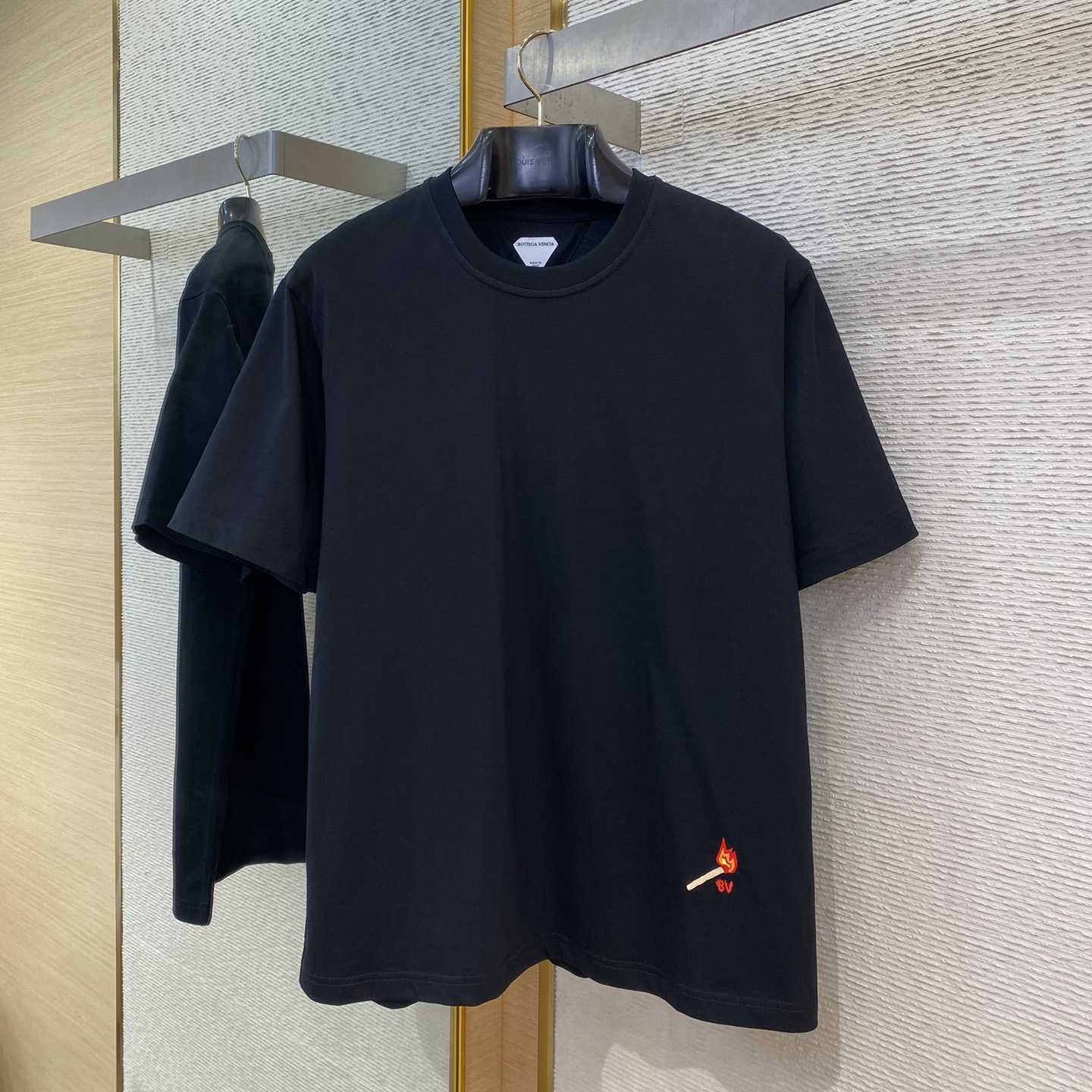 Bottega Veneta Cotton Jersey T-Shirt   - FashionPlug