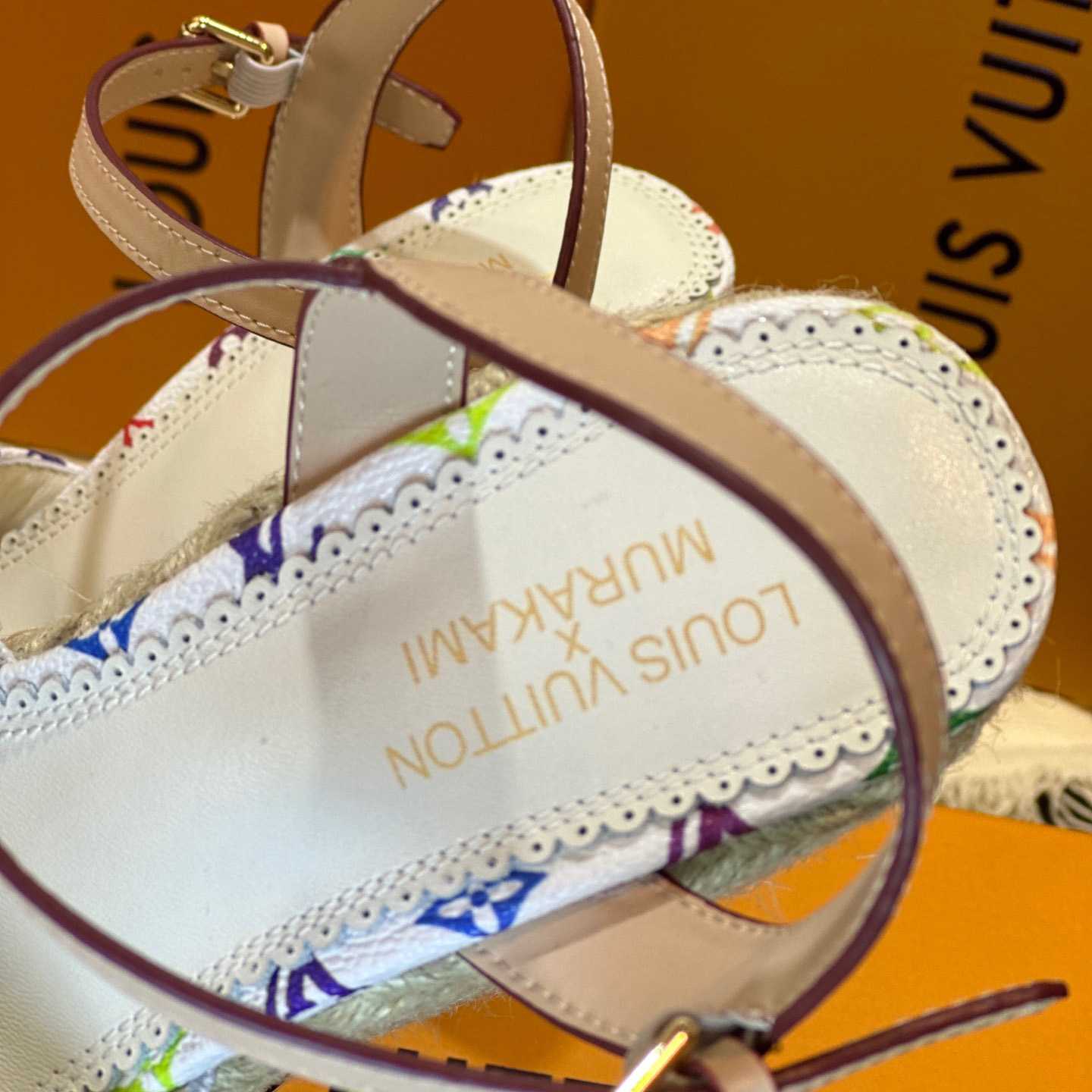 Louis Vuitton LV x TM Helios Wedge Sandal  1AGYX0 - FashionPlug