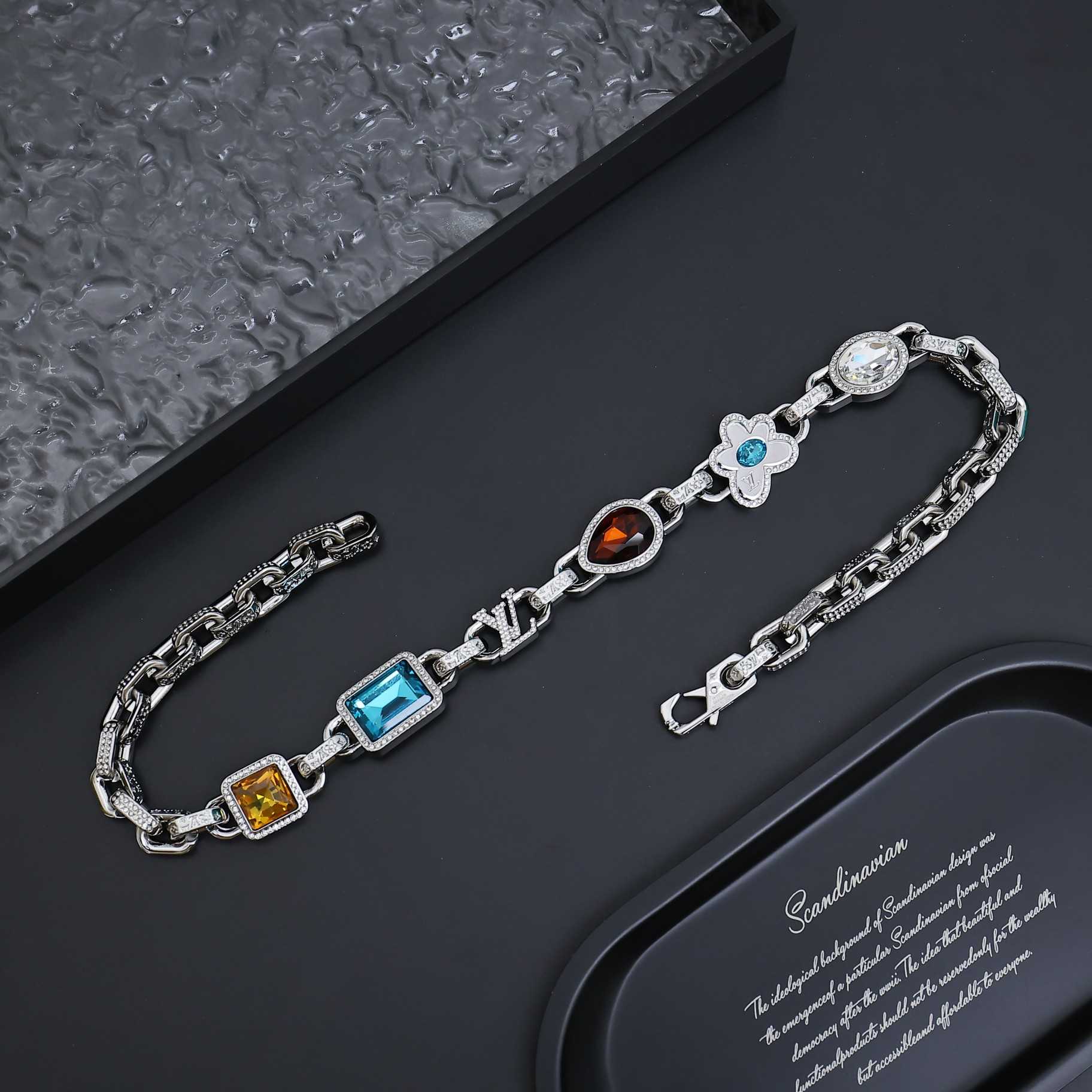 Louis Vuitton Paradise Stone Necklace   - FashionPlug