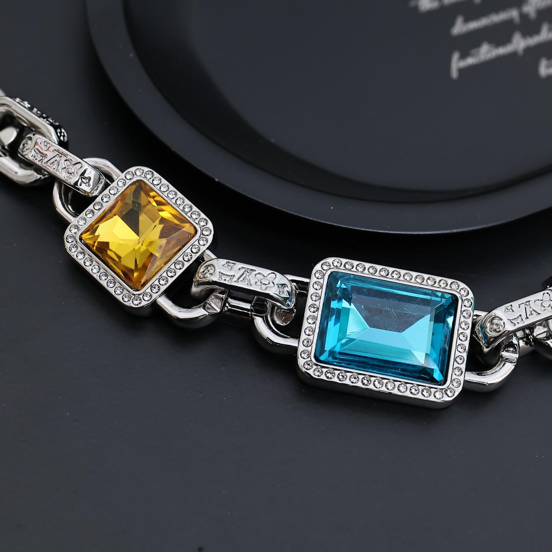 Louis Vuitton Paradise Stone Necklace   - FashionPlug