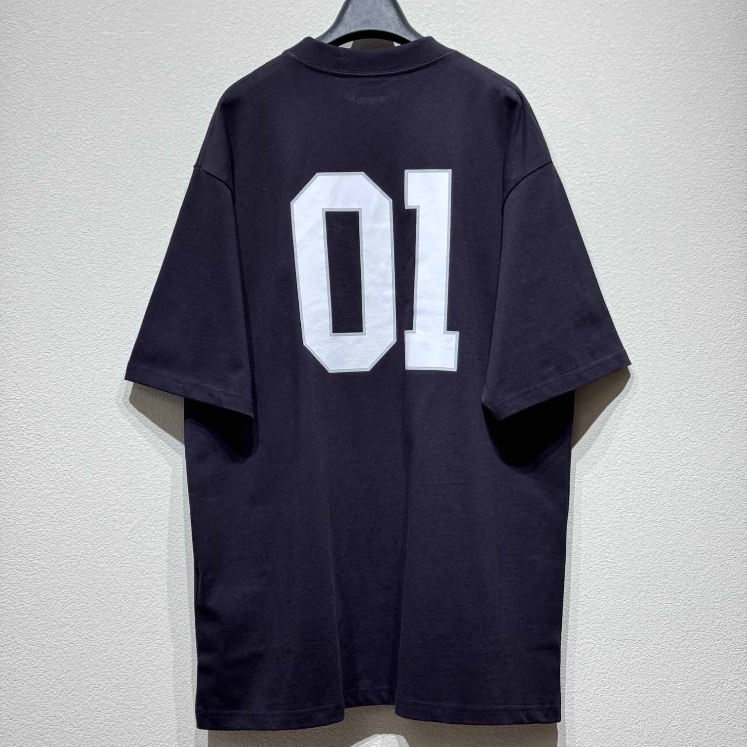 Balenciaga Basketball Series - Oversized T-Shirt In Black - FashionPlug