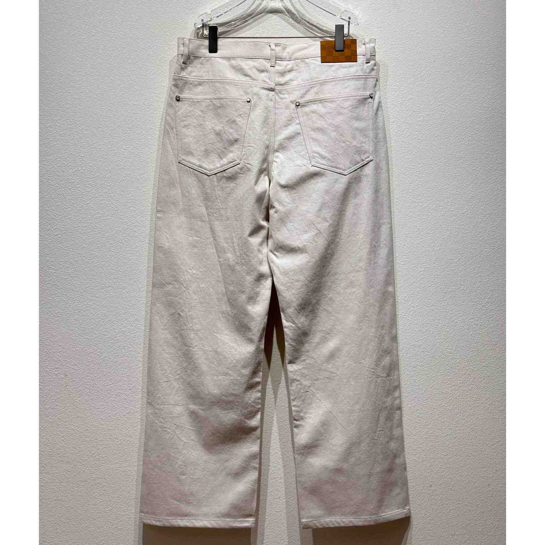 Louis Vuitton Wide-Leg Silk-Blend Pants - FashionPlug
