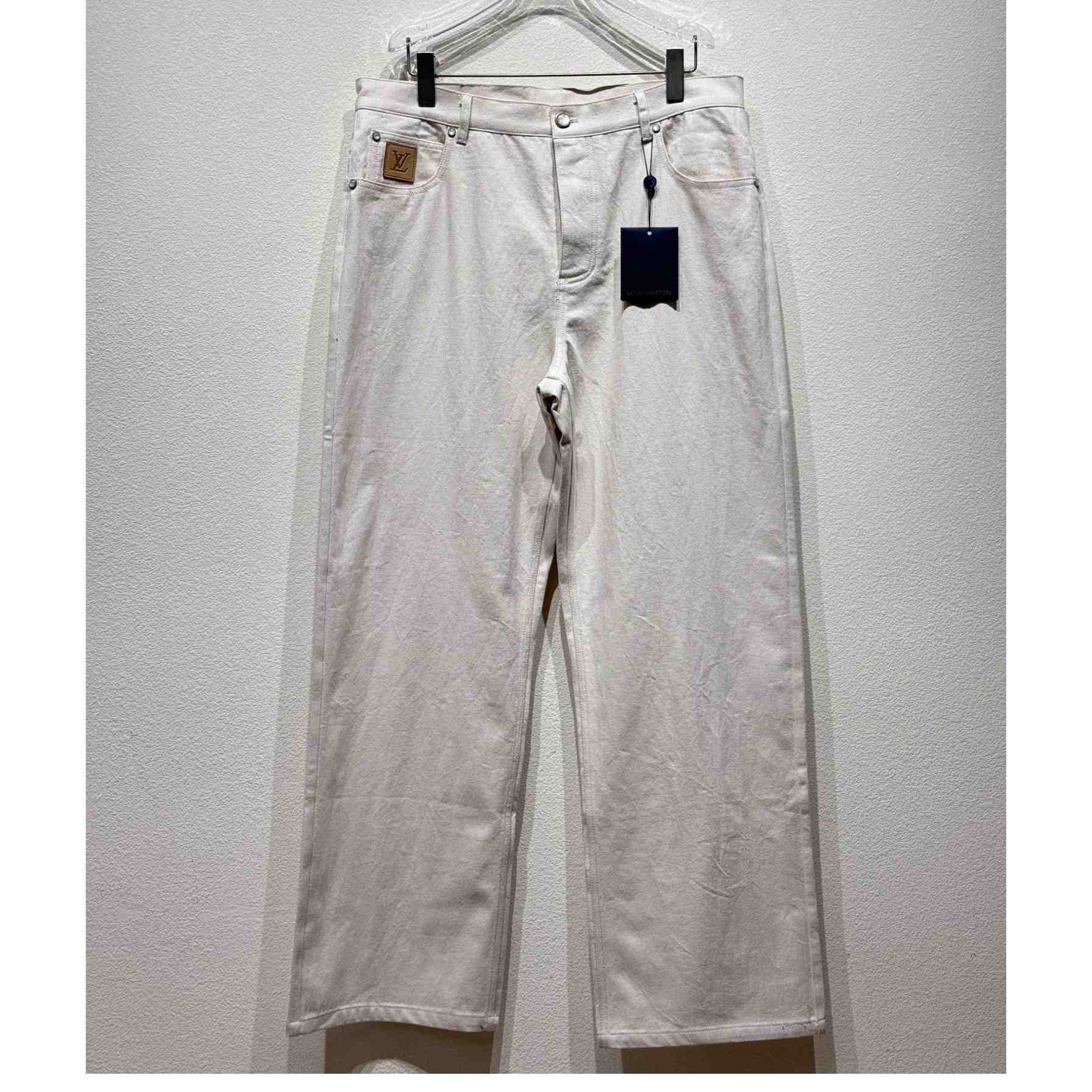 Louis Vuitton Wide-Leg Silk-Blend Pants - FashionPlug