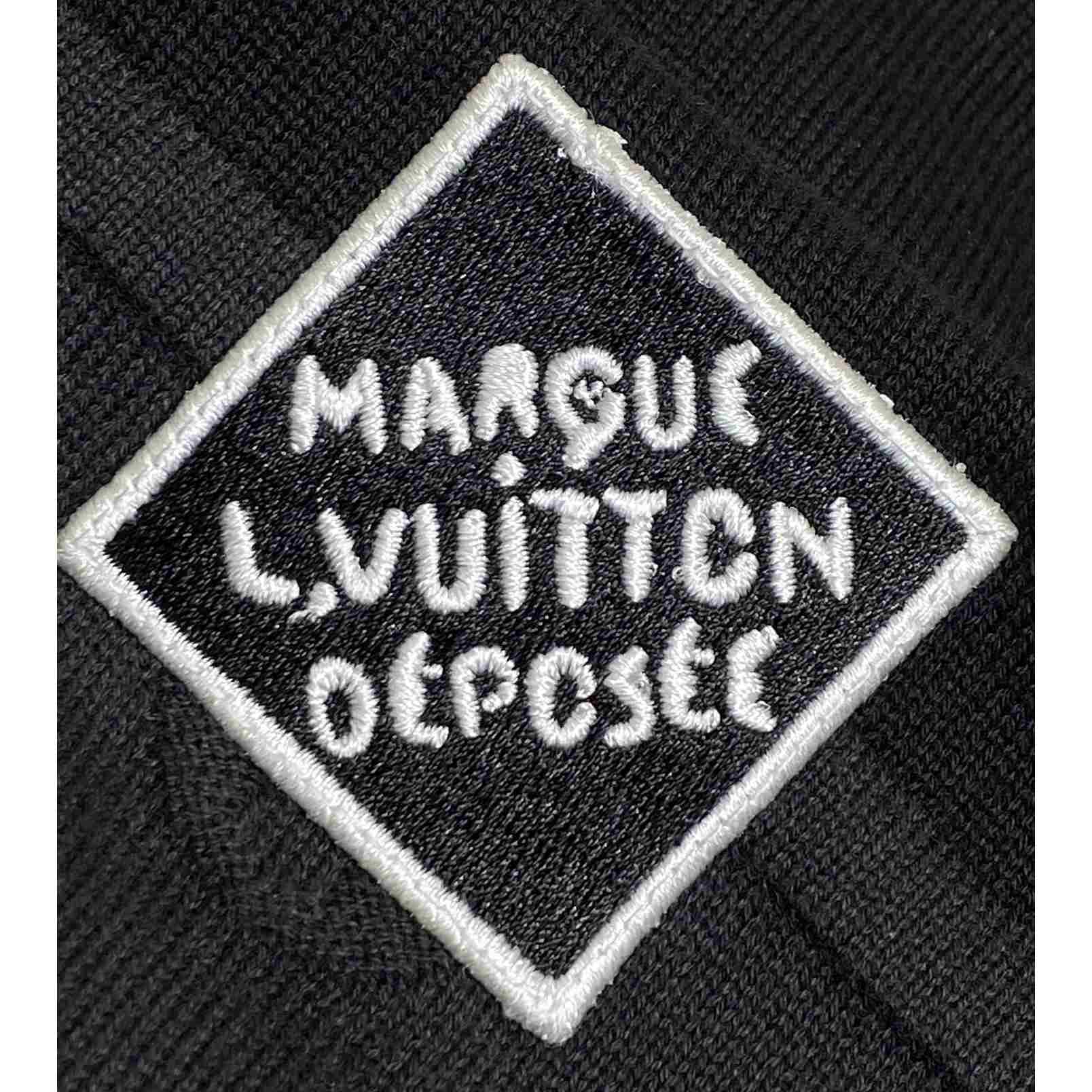 Louis Vuitton Monogram Jacquard Long-Sleeved Polo Shirt   1AGTMB - FashionPlug