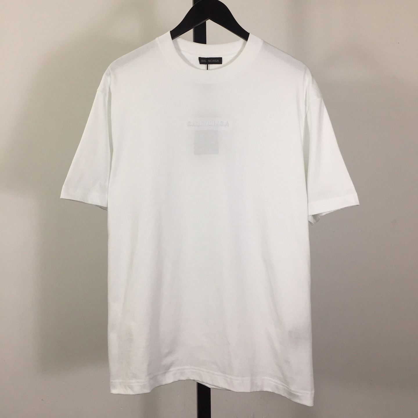 Balenciaga Cotton Jersey T-shirt With Embroidery - FashionPlug