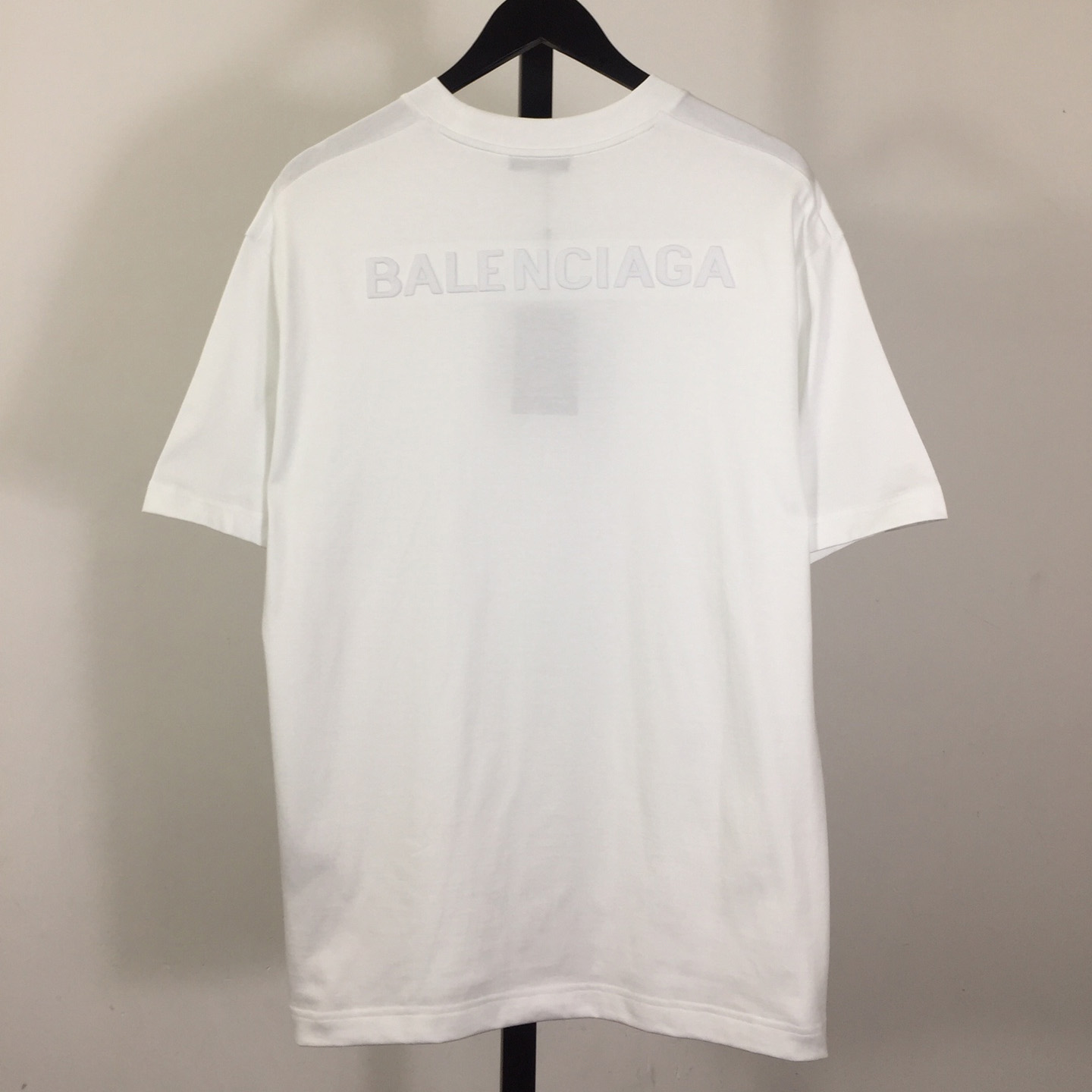 Balenciaga Cotton Jersey T-shirt With Embroidery - FashionPlug