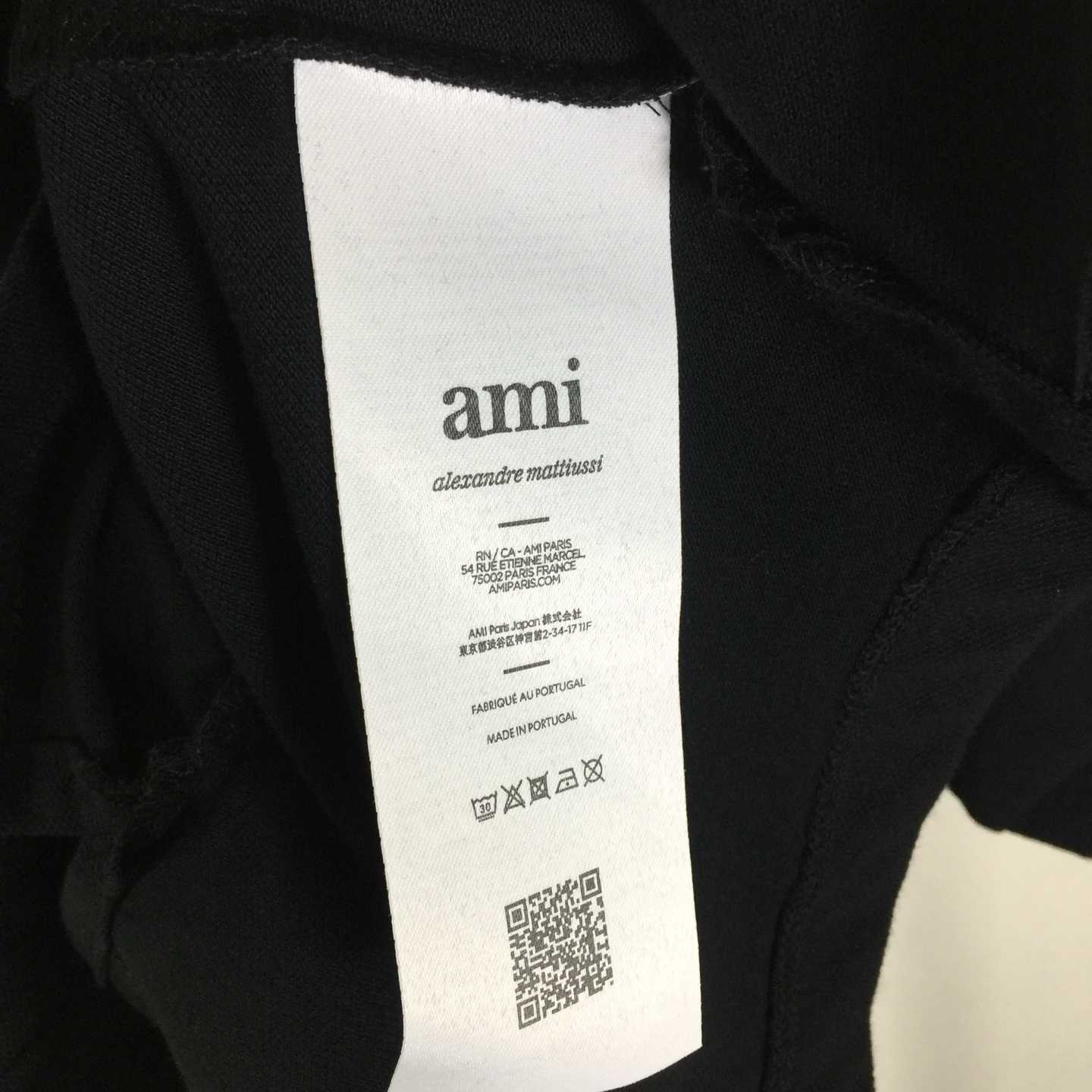 Ami Paris Ami De Coeur Embroidered Polo Shirt - FashionPlug