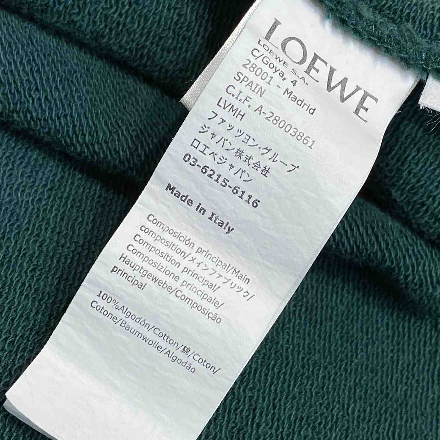 Loewe Regular Fit Sweatshirt In Cotton - FashionPlug