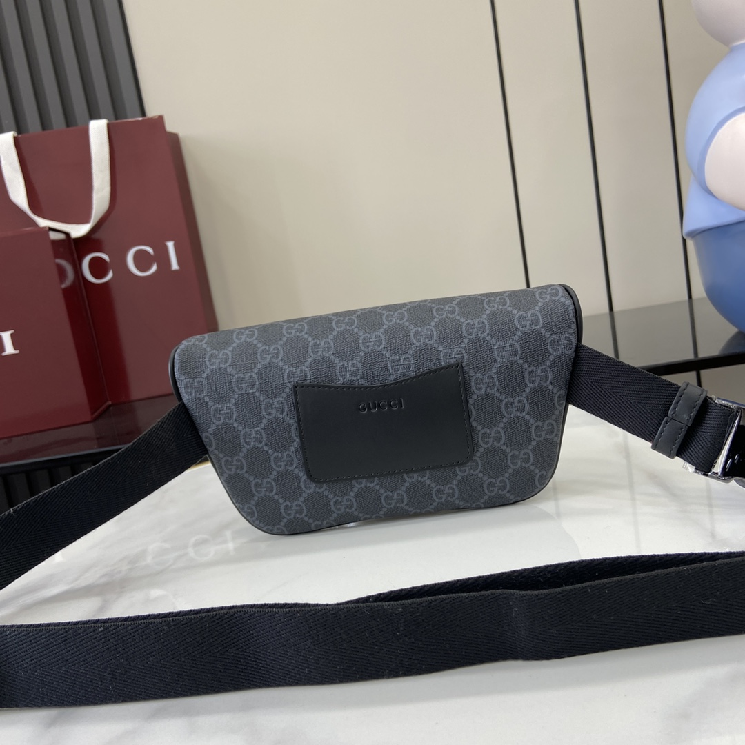Gucci GG Emblem Small Belt Bag - FashionPlug