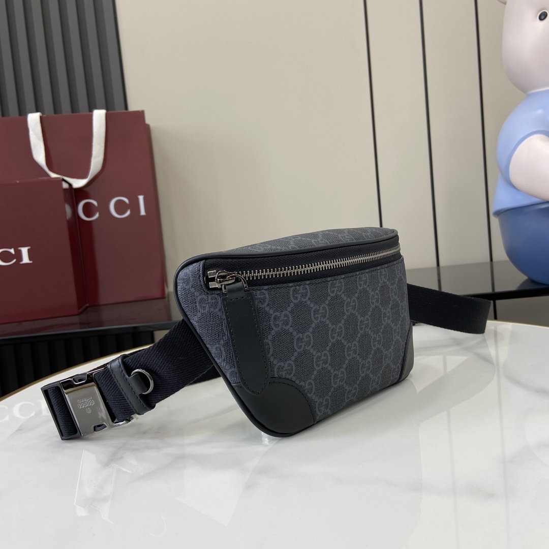 Gucci GG Emblem Small Belt Bag - FashionPlug