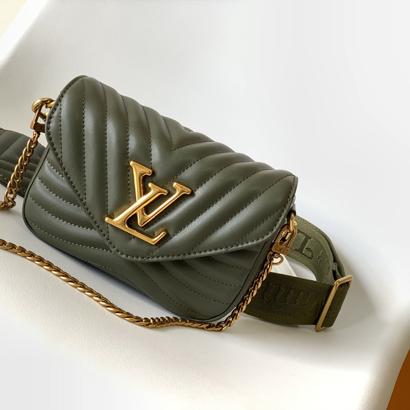  Louis Vuitton New Wave Multi-Pochette   （21x13x6.5cm）  M56471 - FashionPlug