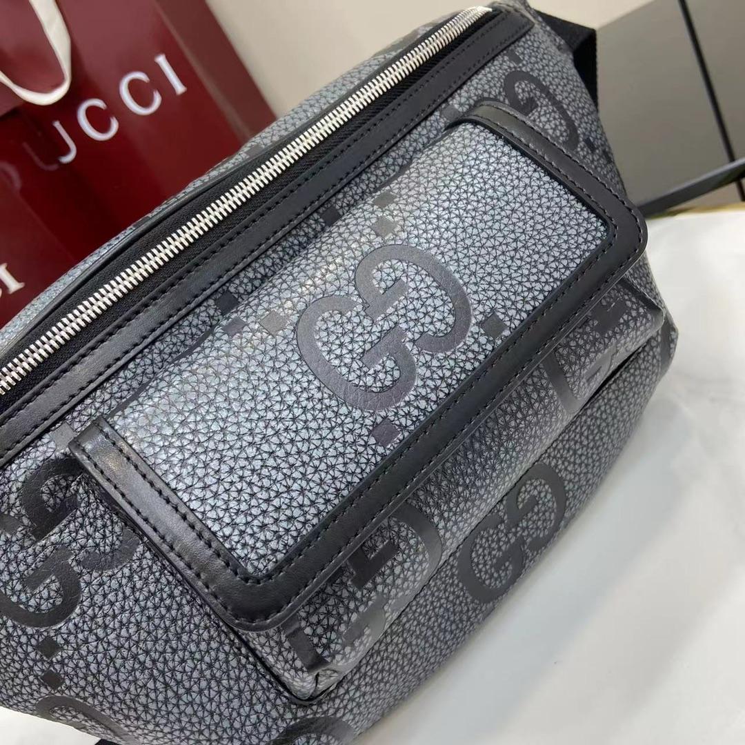 Gucci Medium Jumbo GG Belt Bag - FashionPlug
