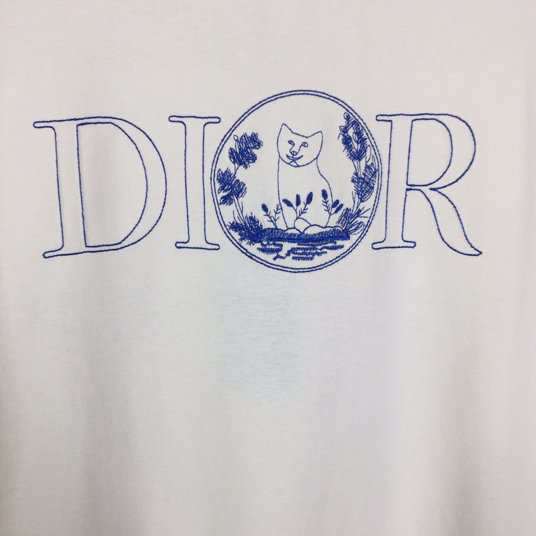 Dior Relaxed-fit T-shirt  - FashionPlug