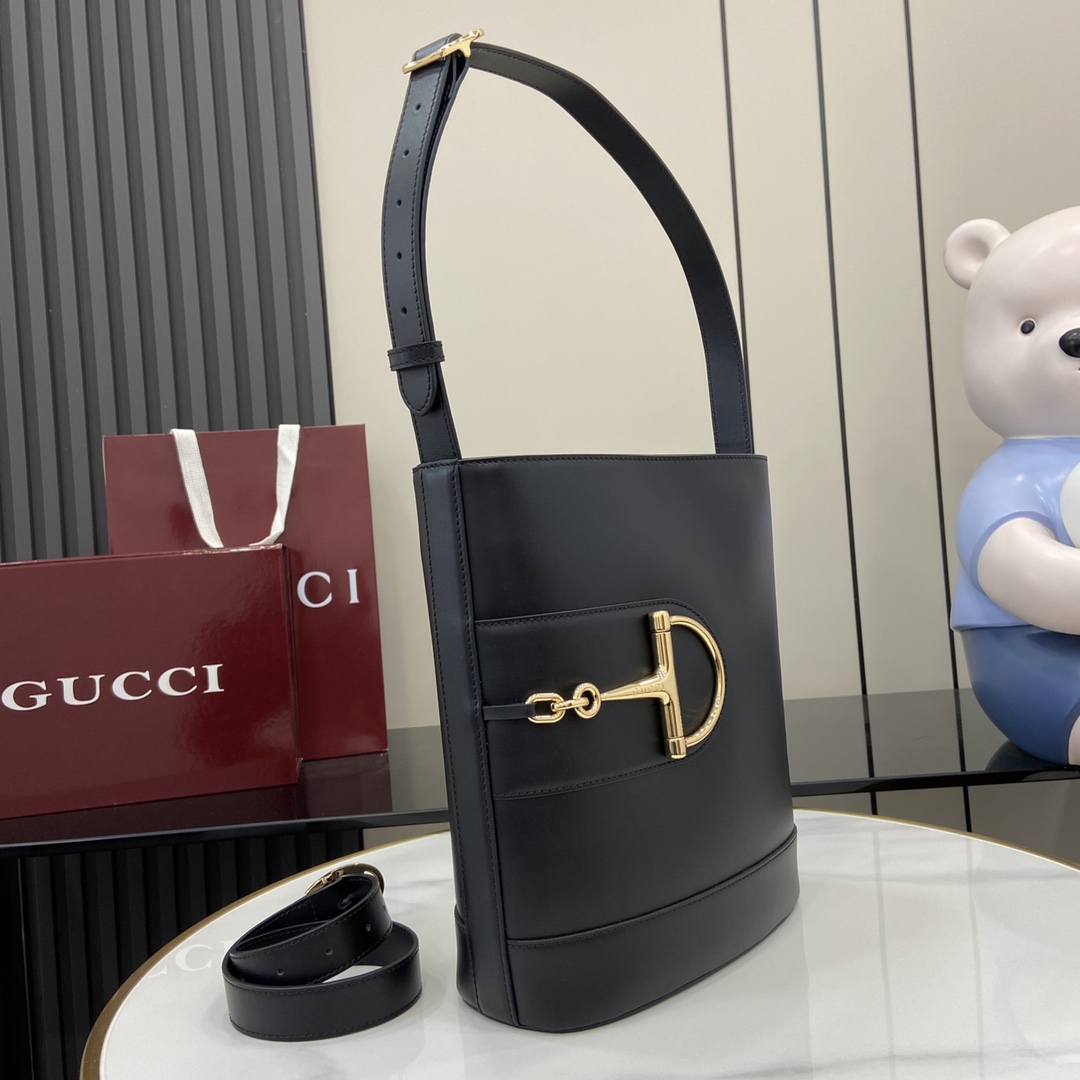 Gucci 73 Small Bucket Bag - FashionPlug
