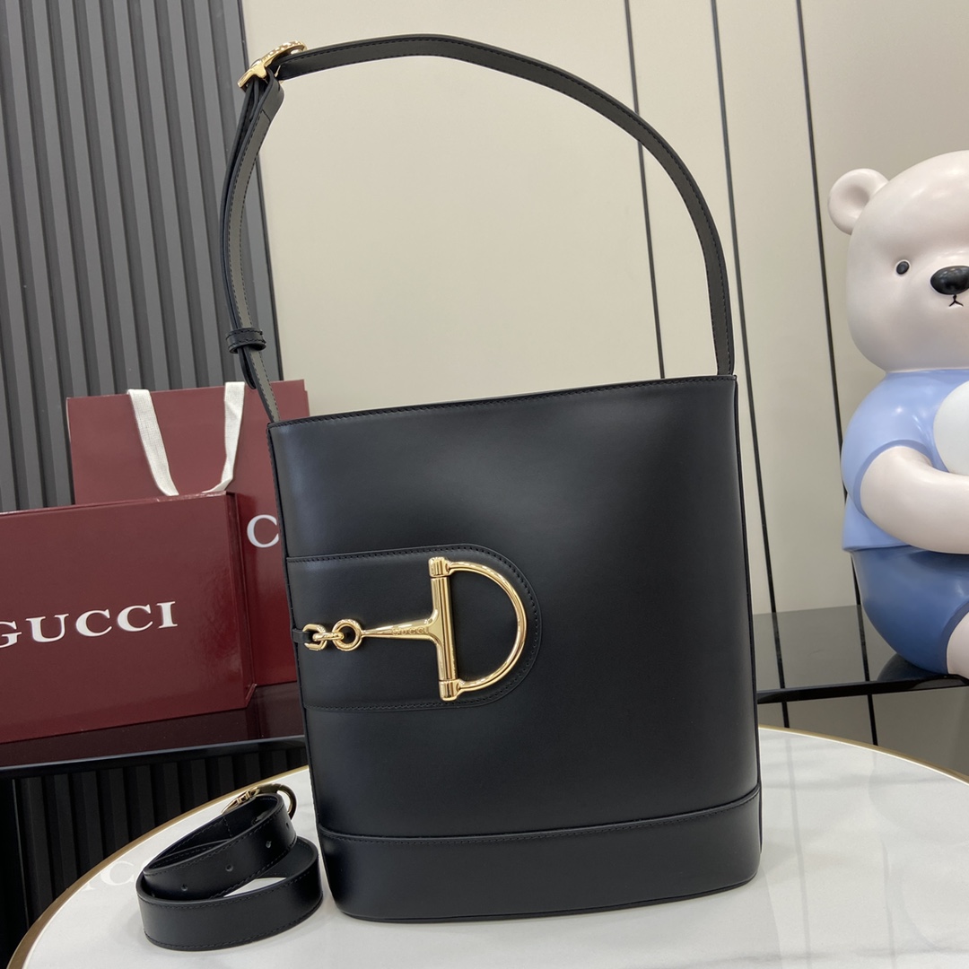 Gucci 73 Small Bucket Bag - FashionPlug