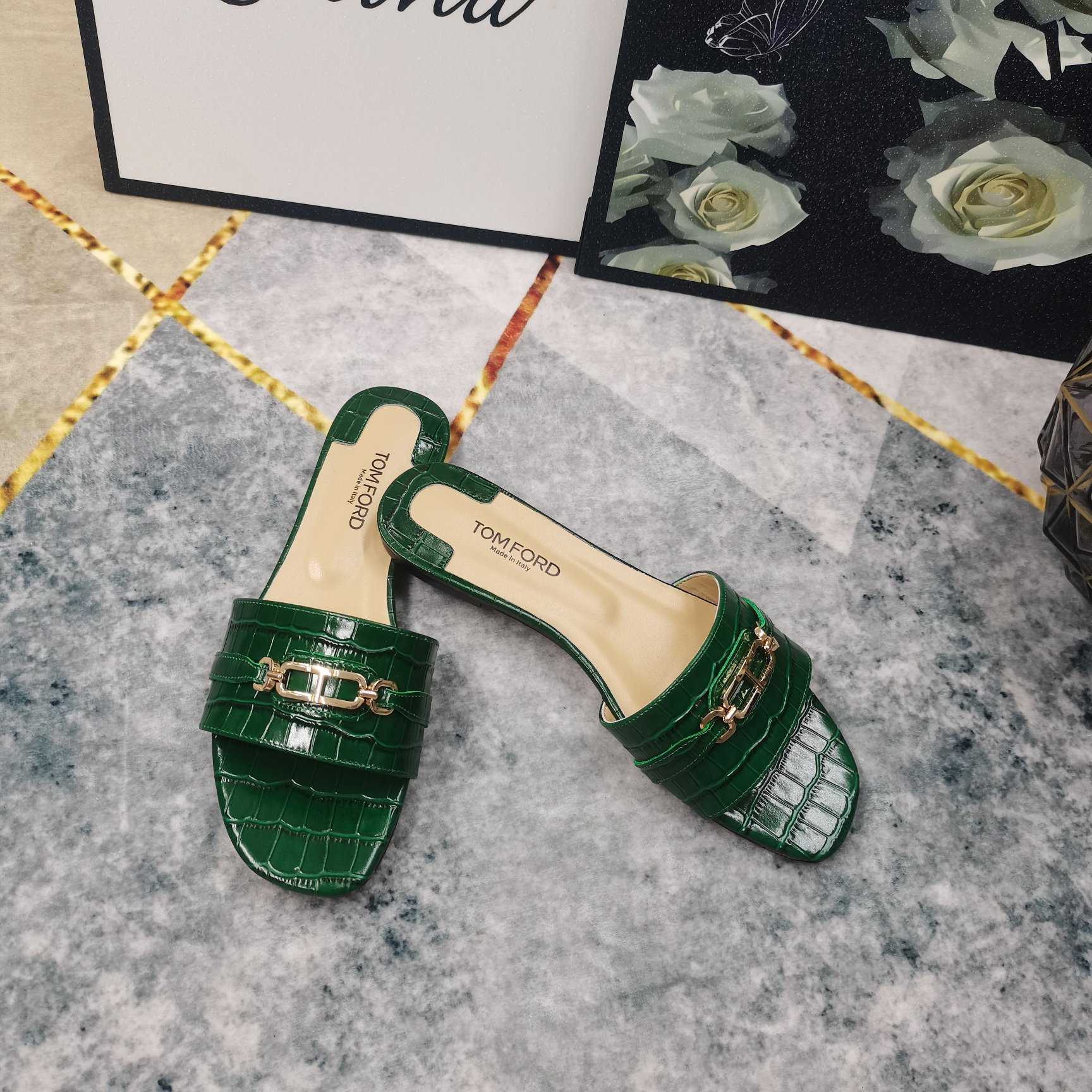 Tom Ford Whitney Slides - FashionPlug