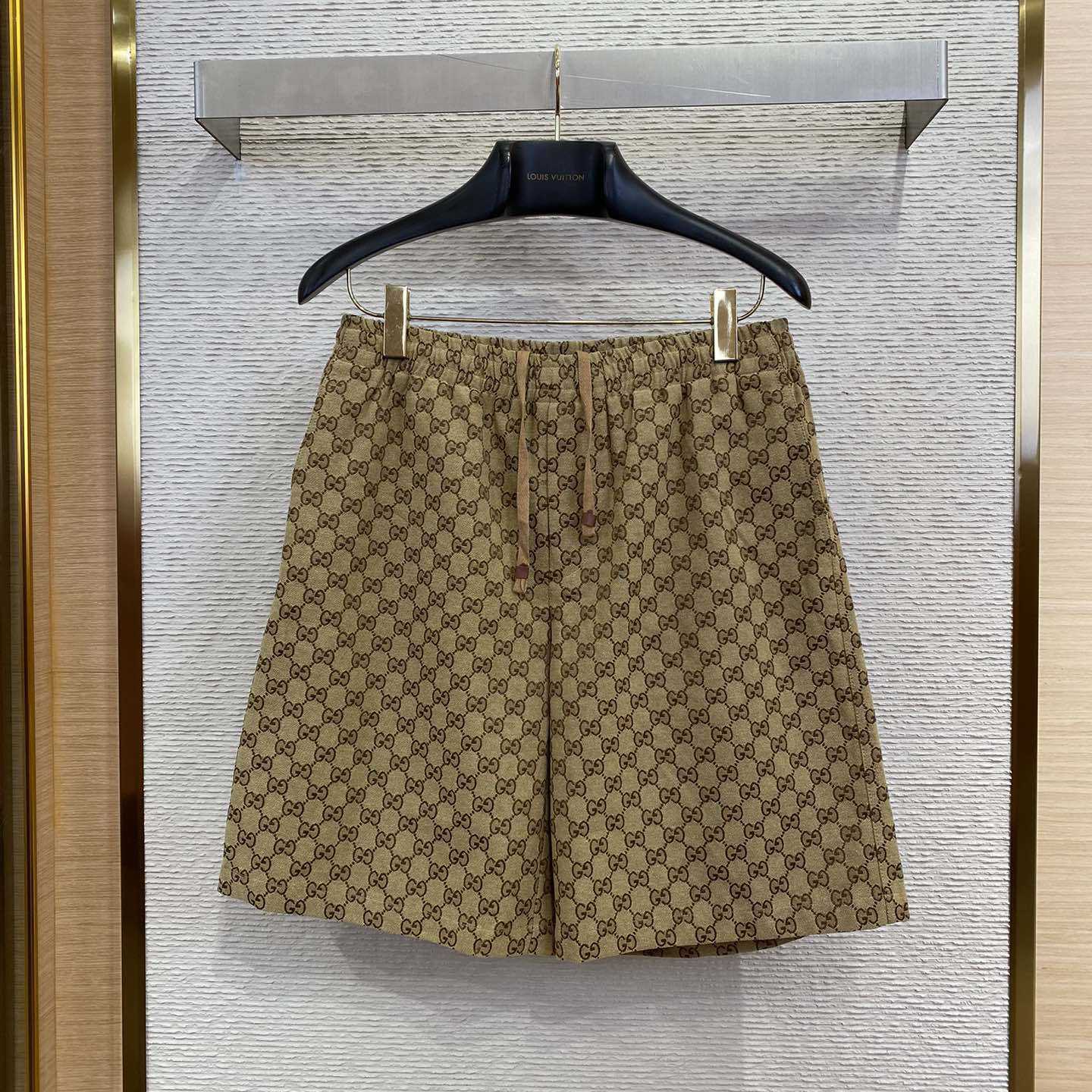Gucci GG Supreme Shorts - FashionPlug