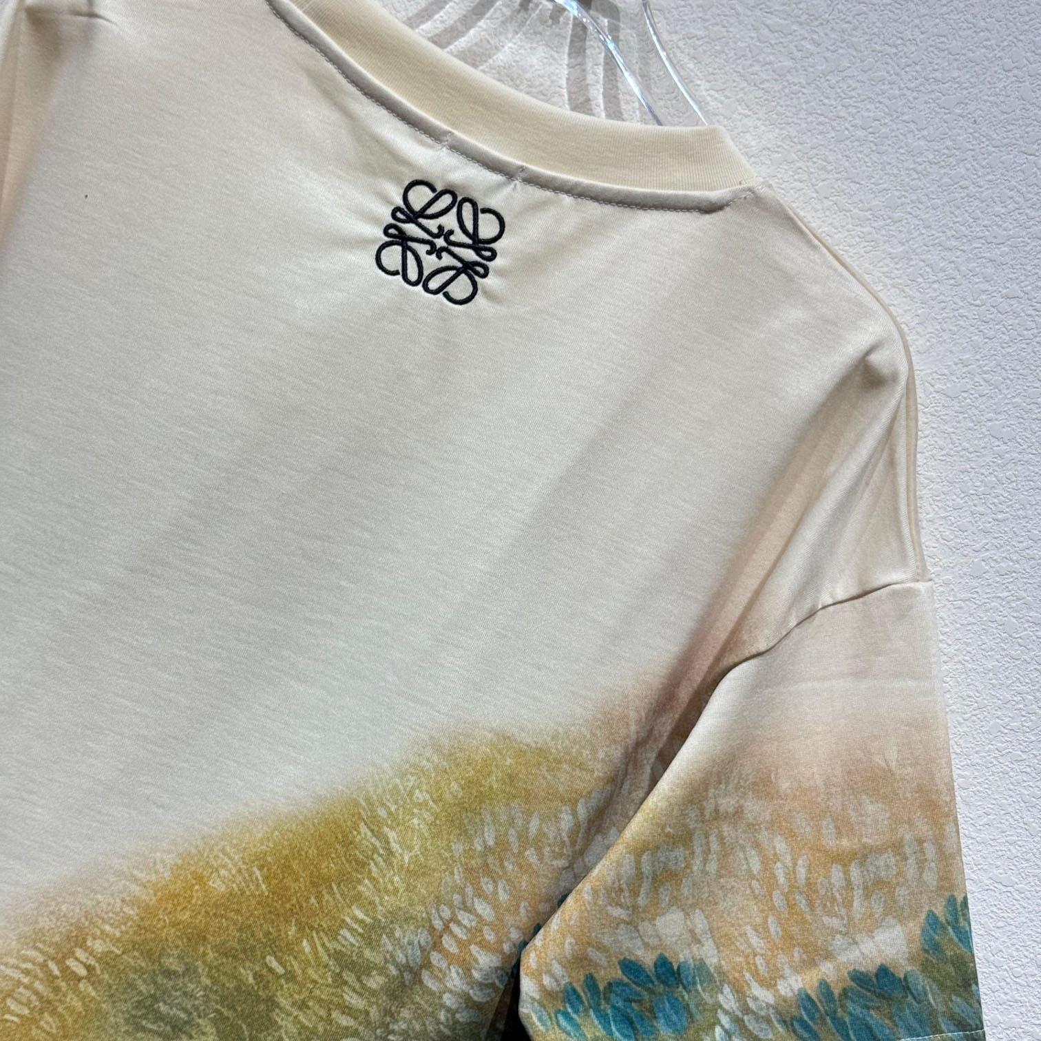 Loewe Brussels Griffon-print T-shirt - FashionPlug