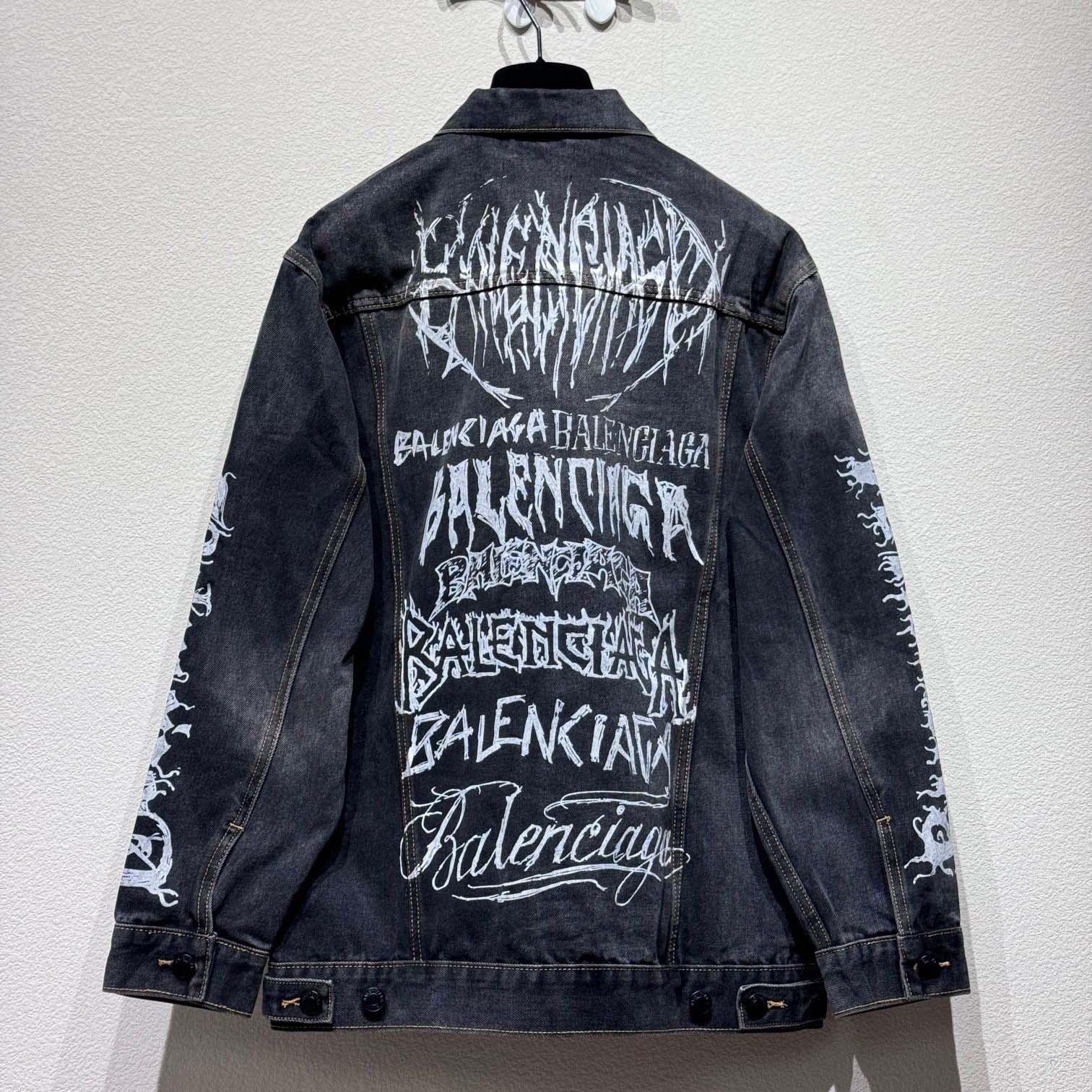 Balenciaga Diy Mental The Year Of The Denim Jacket - FashionPlug