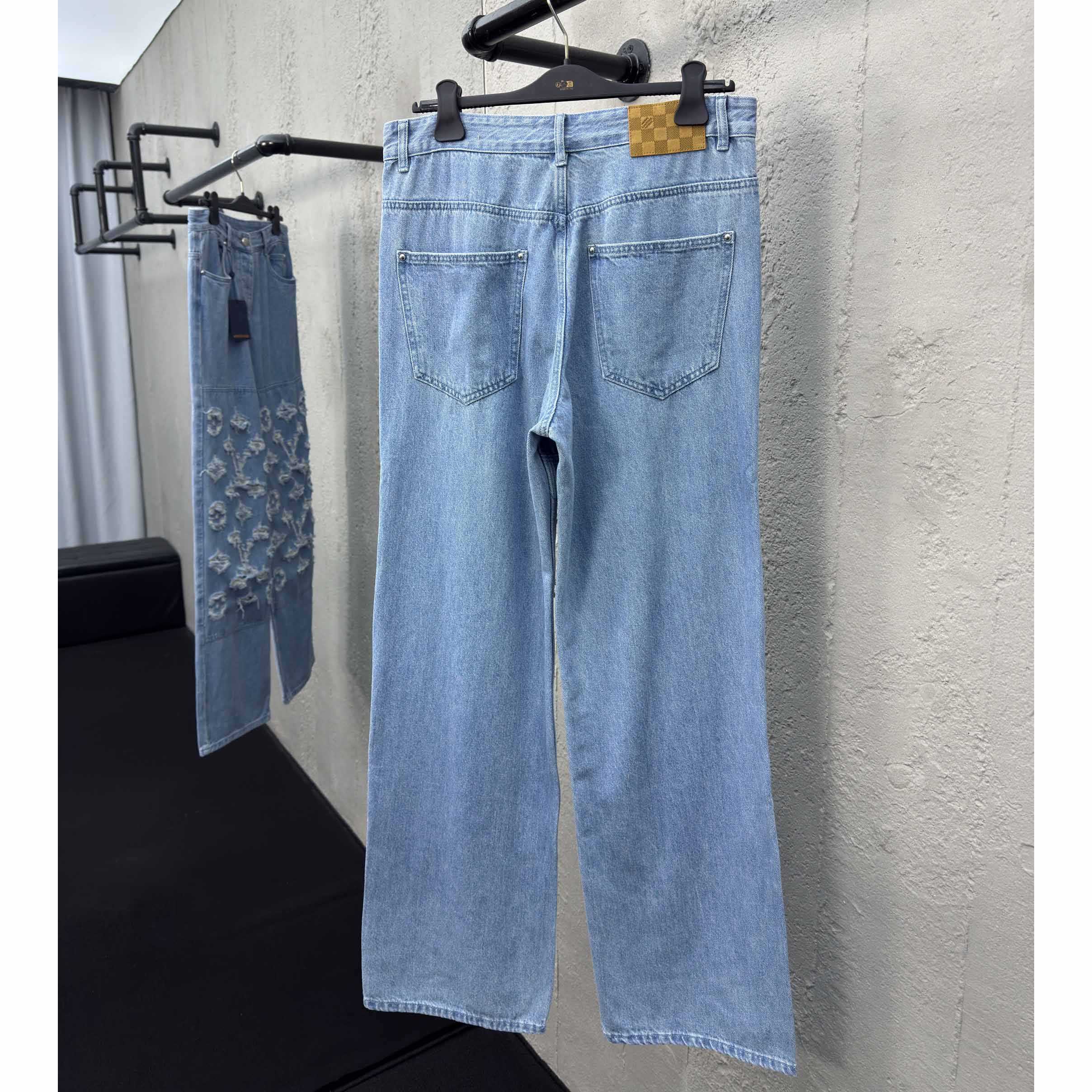 Louis Vuitton Denim Skate Jeans - FashionPlug