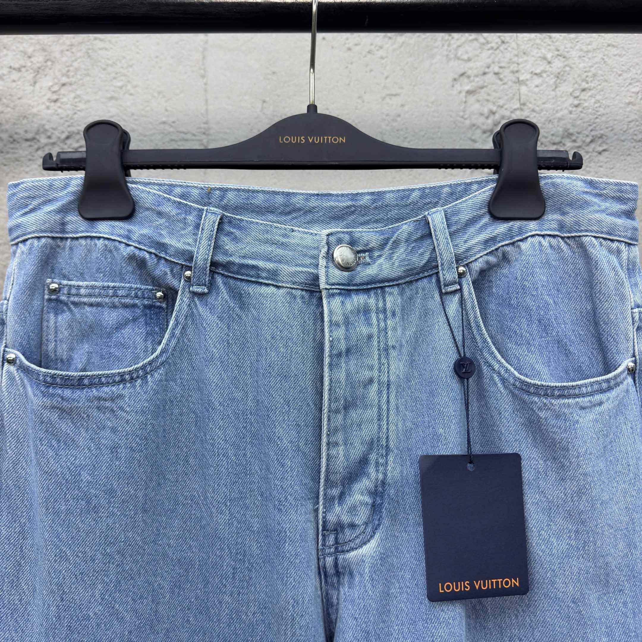 Louis Vuitton Denim Skate Jeans - FashionPlug