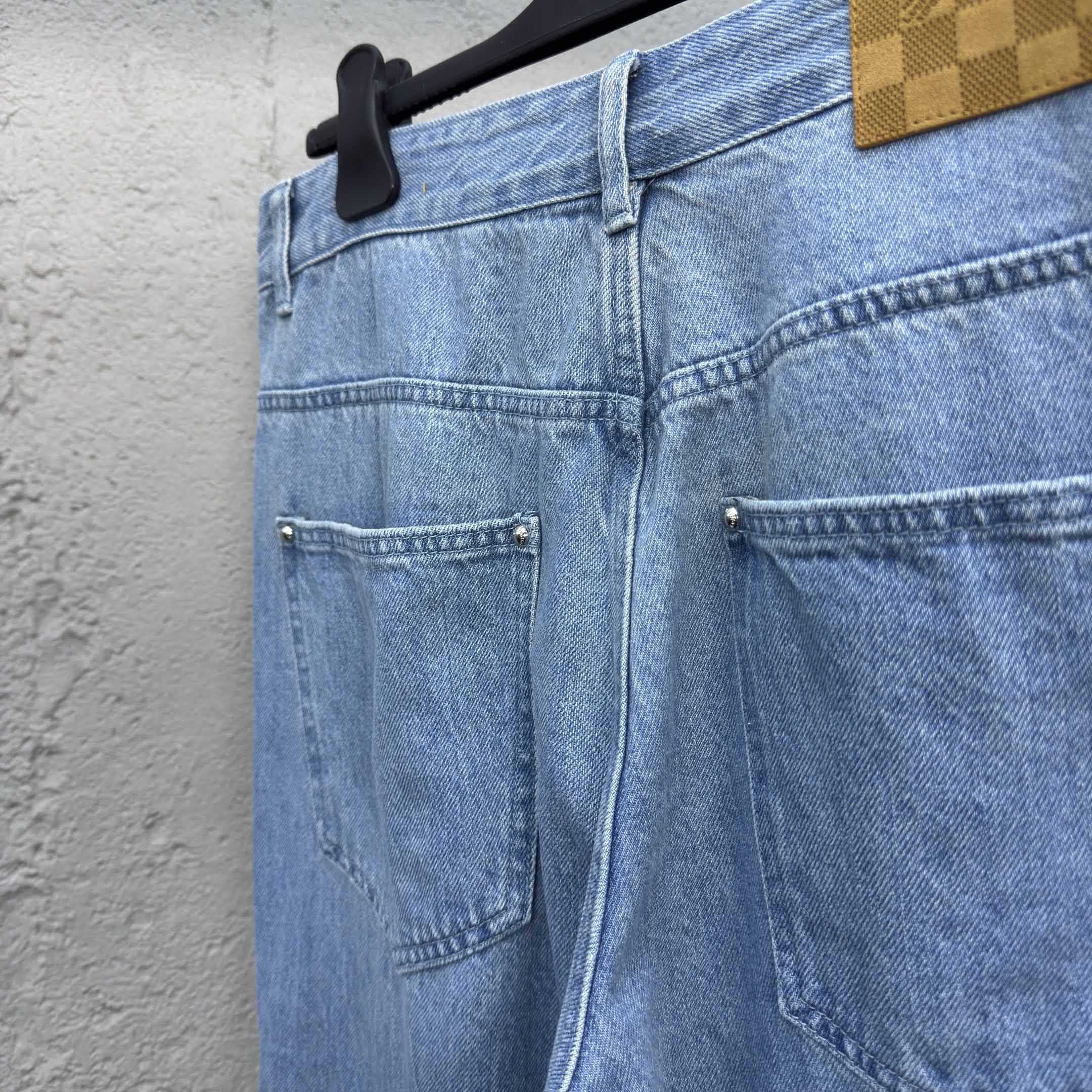 Louis Vuitton Denim Skate Jeans - FashionPlug