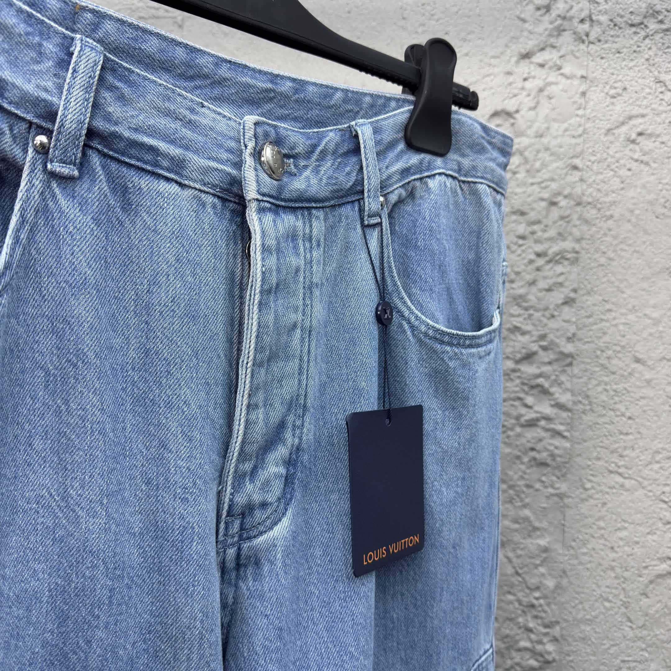 Louis Vuitton Denim Skate Jeans - FashionPlug