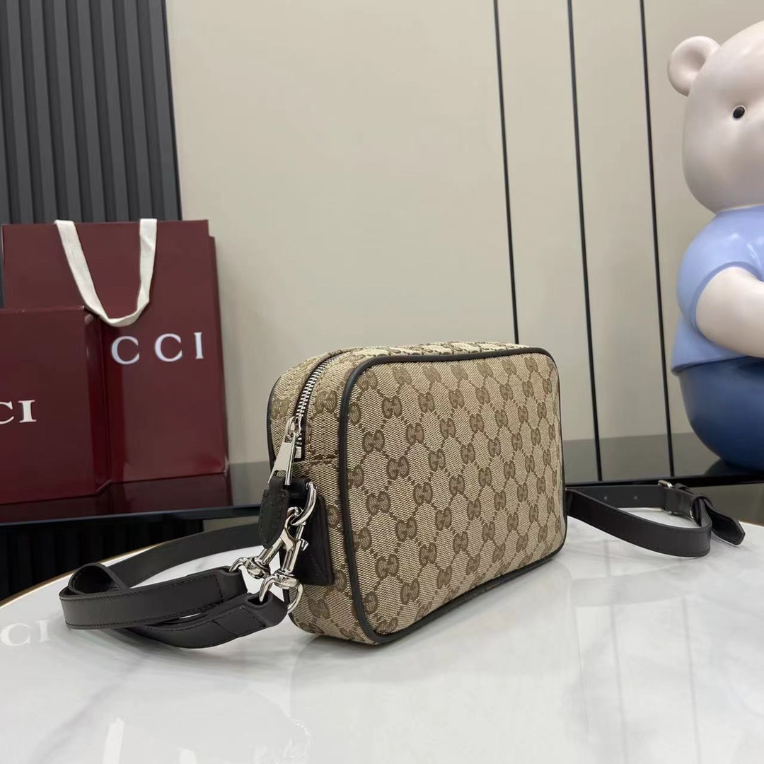 Gucci GG Canvas Small Crossbody Bag - FashionPlug