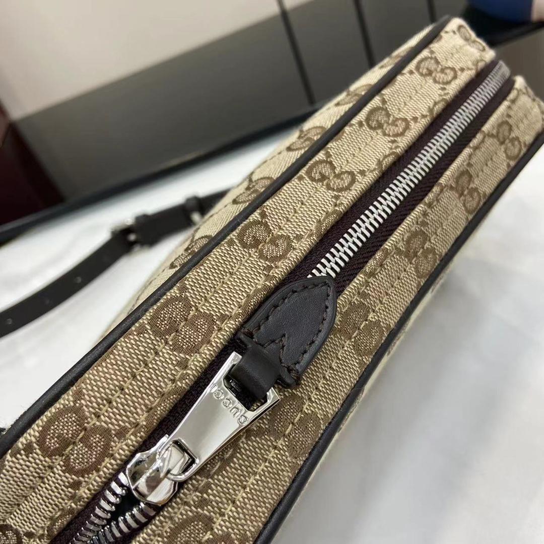 Gucci GG Canvas Small Crossbody Bag - FashionPlug