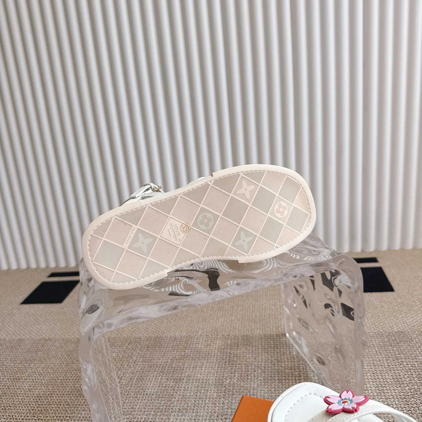 Louis Vuitton LV x TM Maya Platform Sandal - FashionPlug