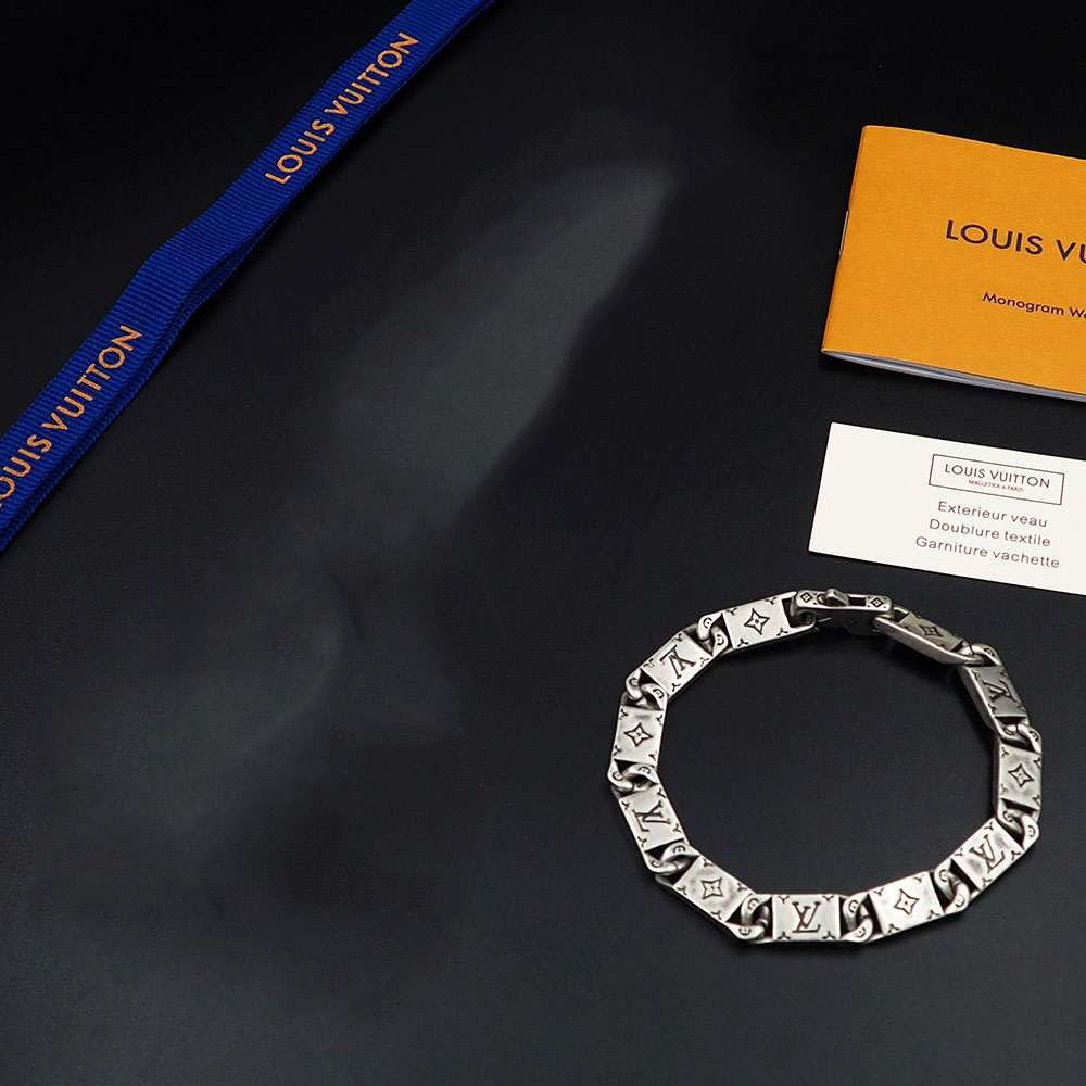Louis Vuitton Monogram Tied Up Bracelet   M0921L - FashionPlug