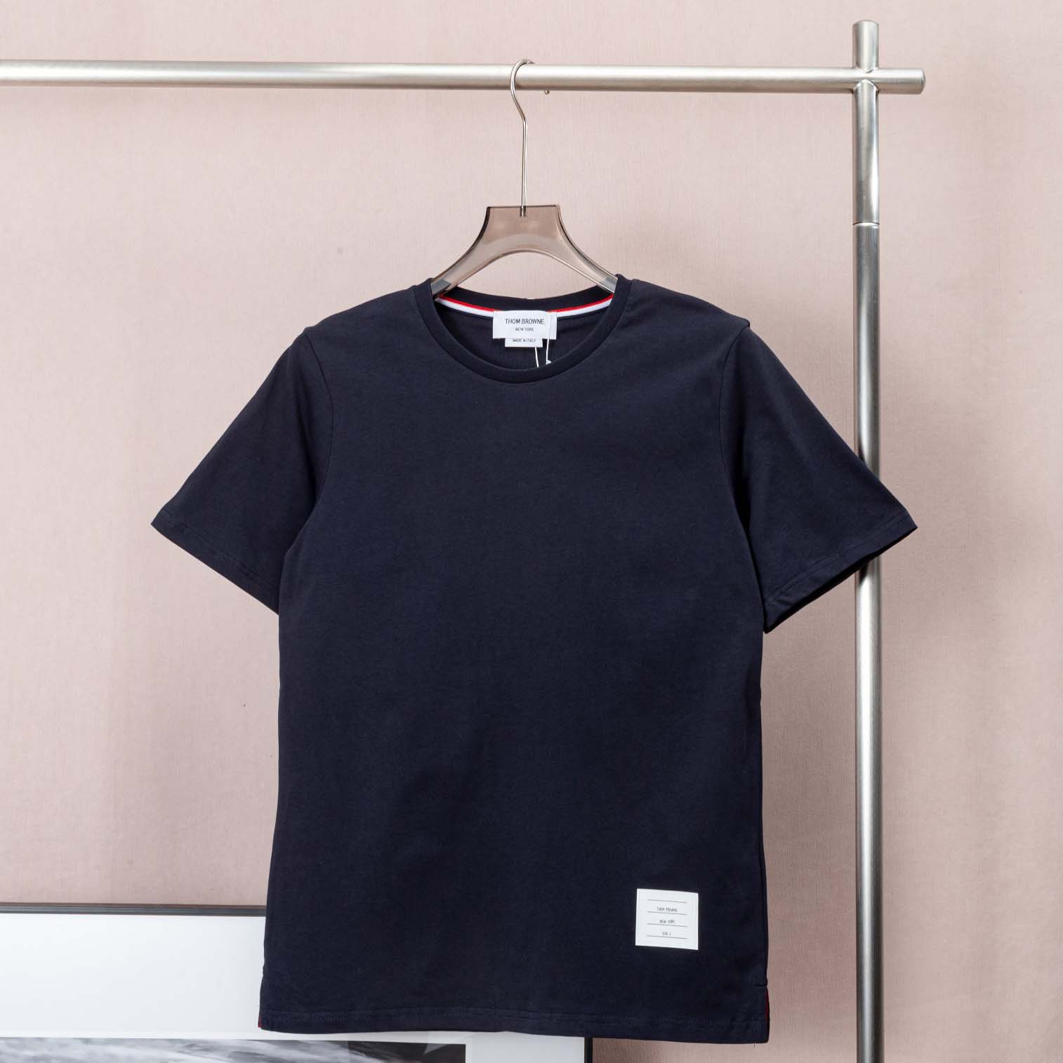 Thom Browne Cotton-jersey T-shirt - FashionPlug