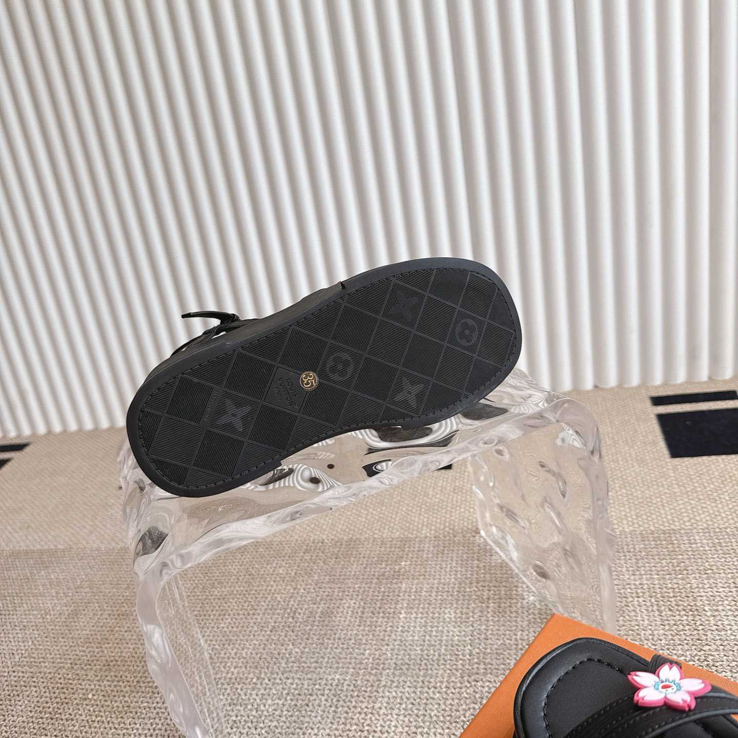 Louis Vuitton LV x TM Maya Platform Sandal - FashionPlug