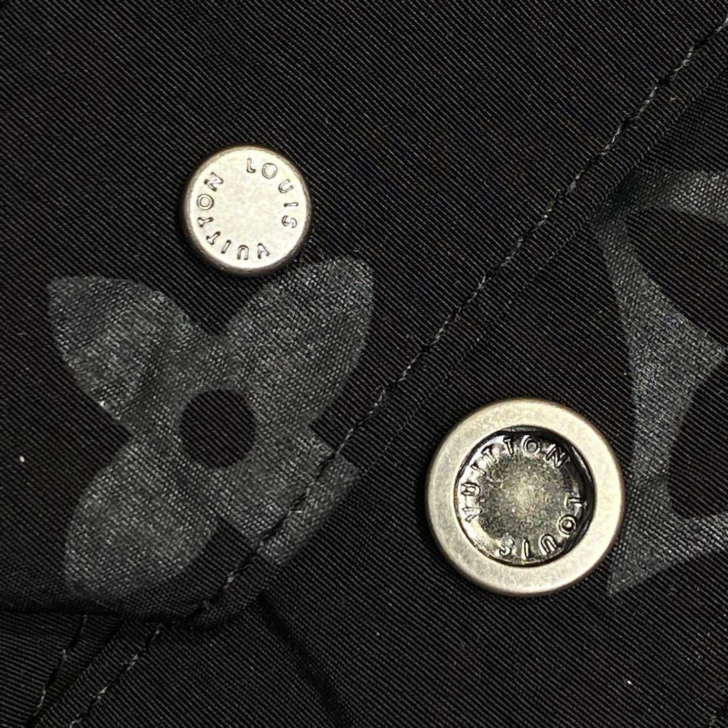 Louis Vuitton Monogram Moire Jacquard Silk Overshirt   1AGTGR - FashionPlug