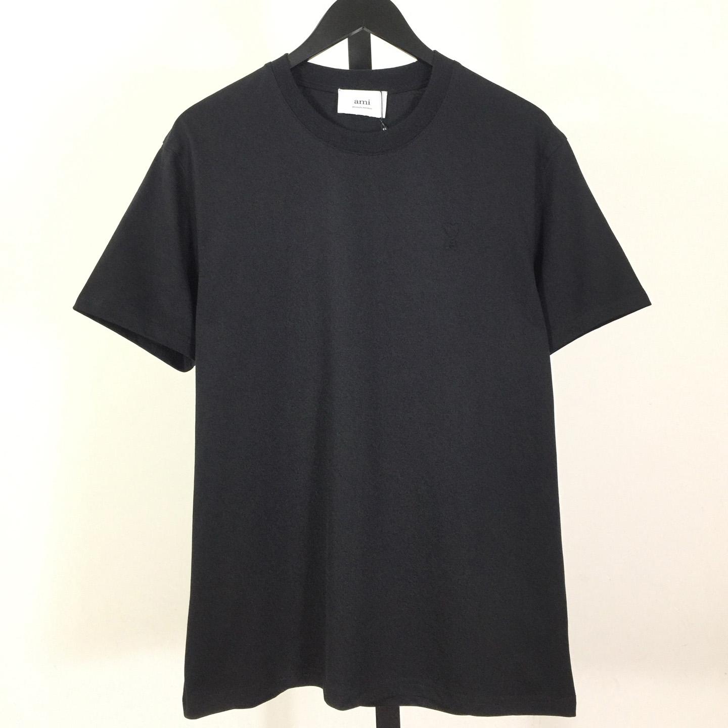 Ami Paris Cotton T-shirt - FashionPlug