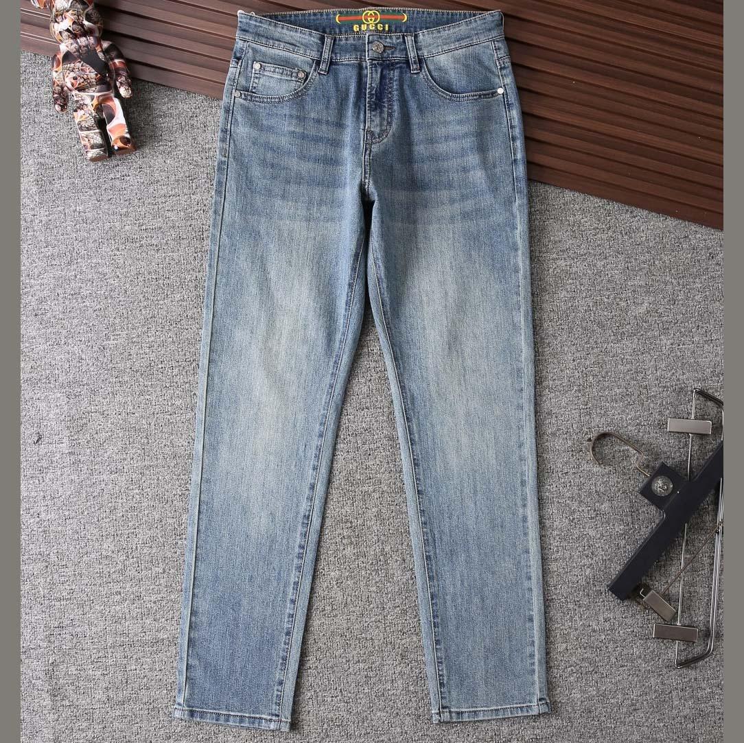 Gucci GG Denim Jeans - FashionPlug
