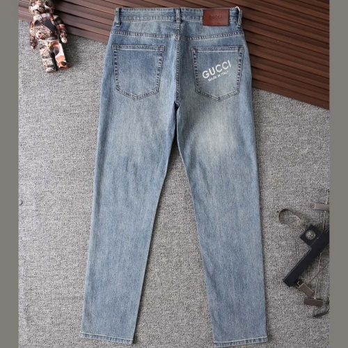 Gucci GG Denim Jeans - FashionPlug