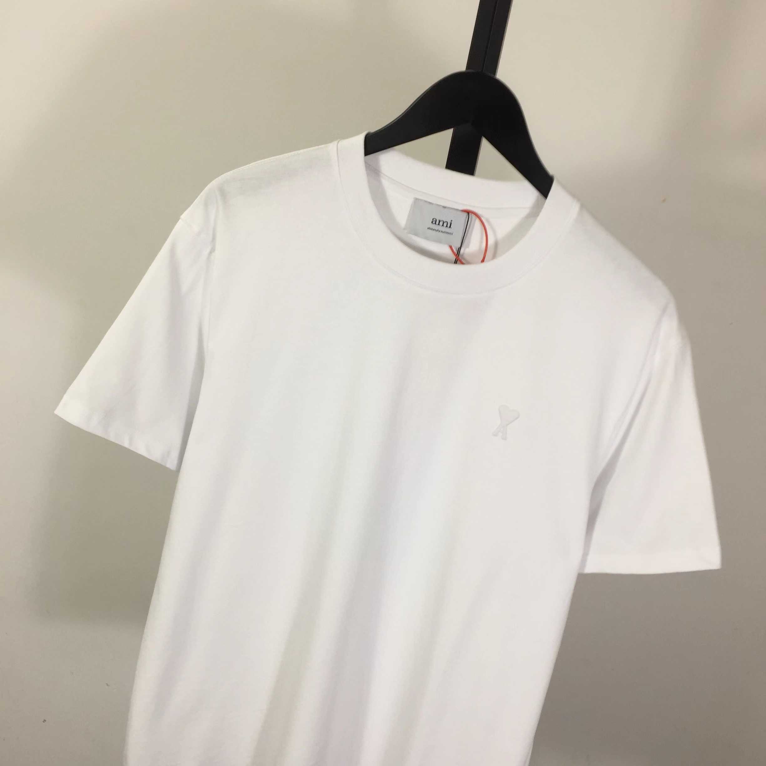 Ami Paris Cotton T-shirt - FashionPlug