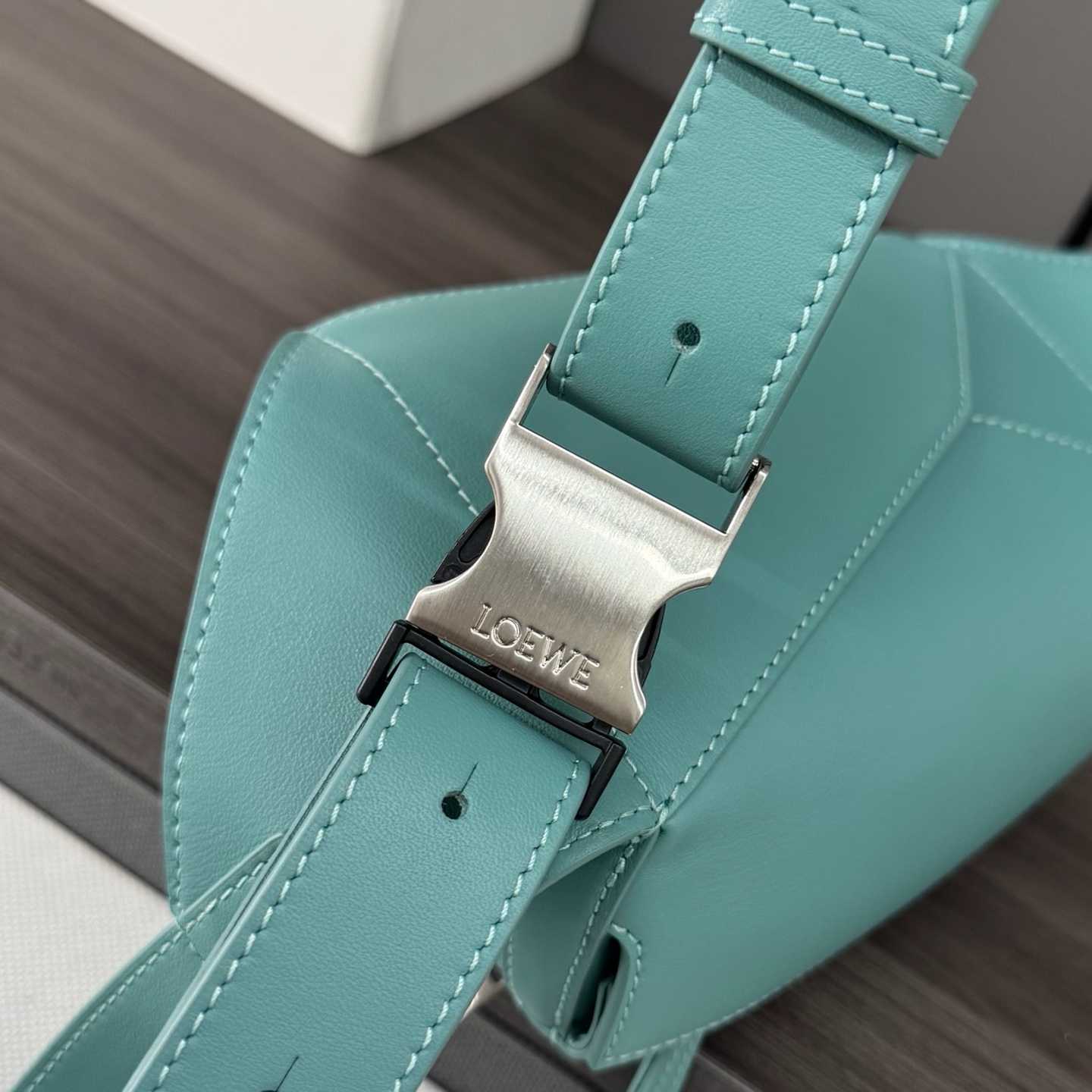 Loewe Mini Puzzle Bumbag In Classic Calfskin - FashionPlug