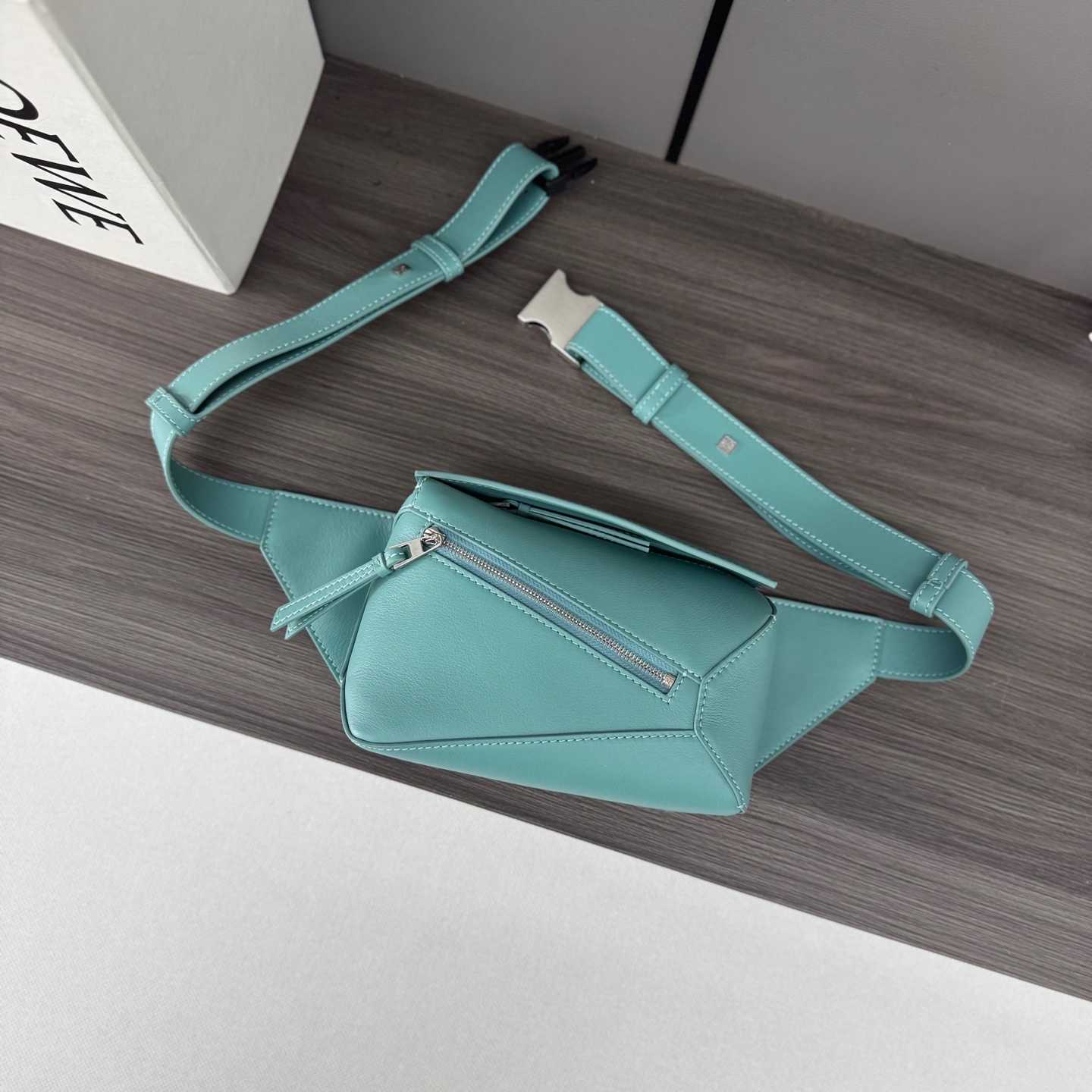 Loewe Mini Puzzle Bumbag In Classic Calfskin - FashionPlug
