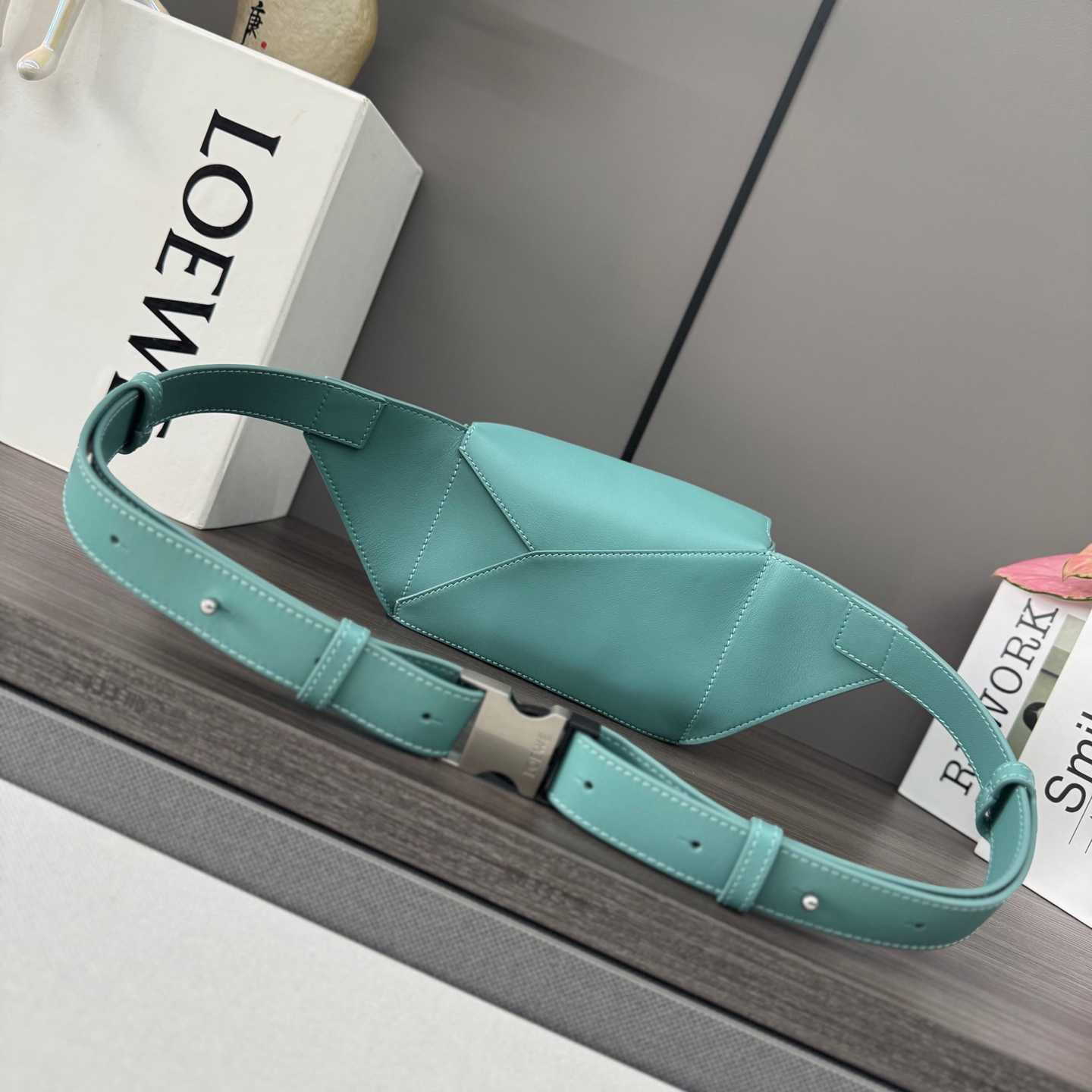 Loewe Mini Puzzle Bumbag In Classic Calfskin - FashionPlug