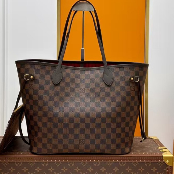 Louis Vuitton Neverfull MM  （32-29-17cm）   41358 - FashionPlug