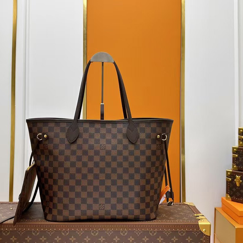 Louis Vuitton Neverfull MM  （32-29-17cm）   41358 - FashionPlug